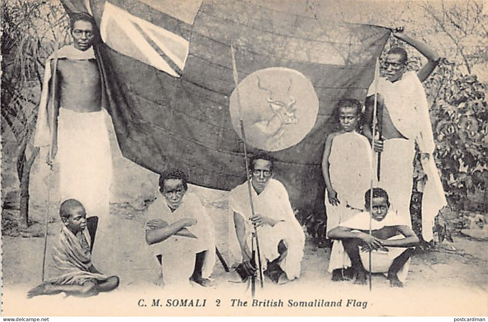 Somalia - The British Somaliland Flag - Publ. Catholic Mission Of Somaliland 2 - Somalia