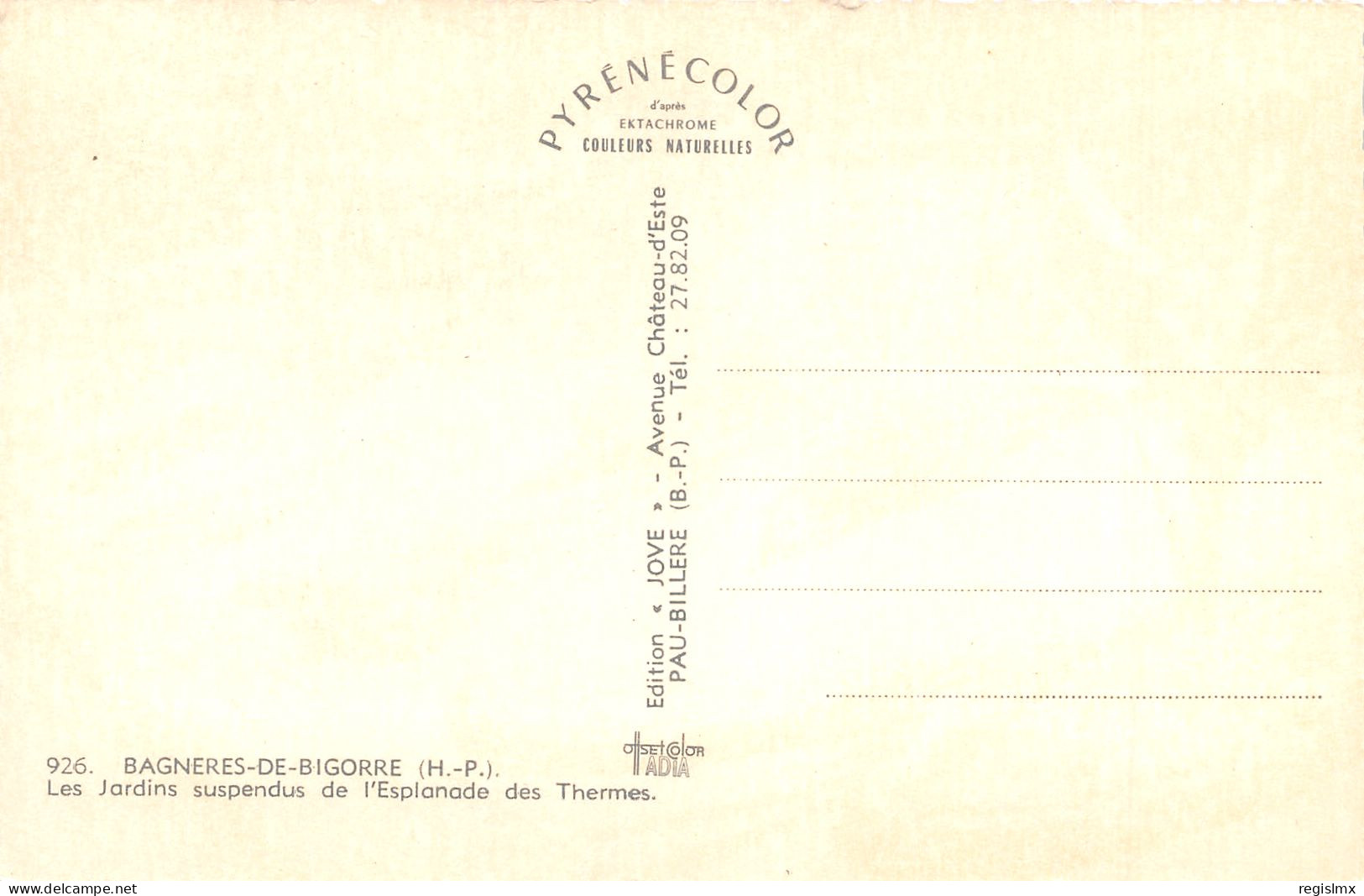 65-BAGNERES DE BIGORRE -N°T2510-C/0037 - Bagneres De Bigorre