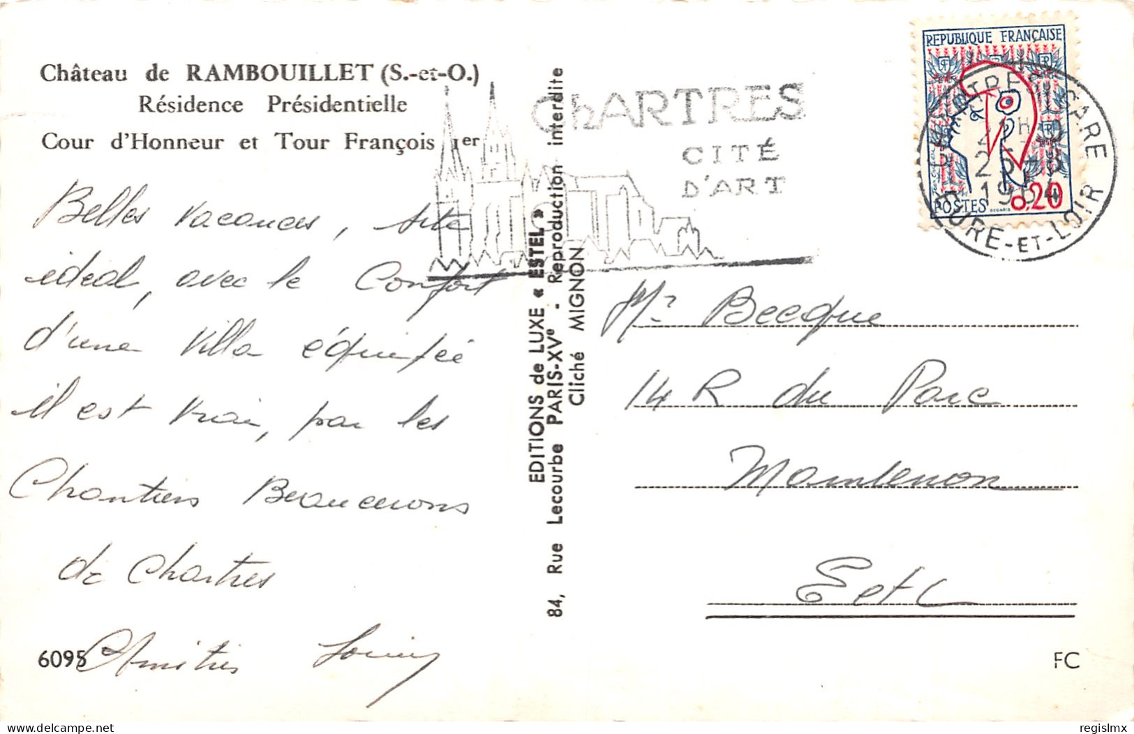 78-RAMBOUILLET LE CHATEAU-N°T2510-B/0325 - Rambouillet (Château)