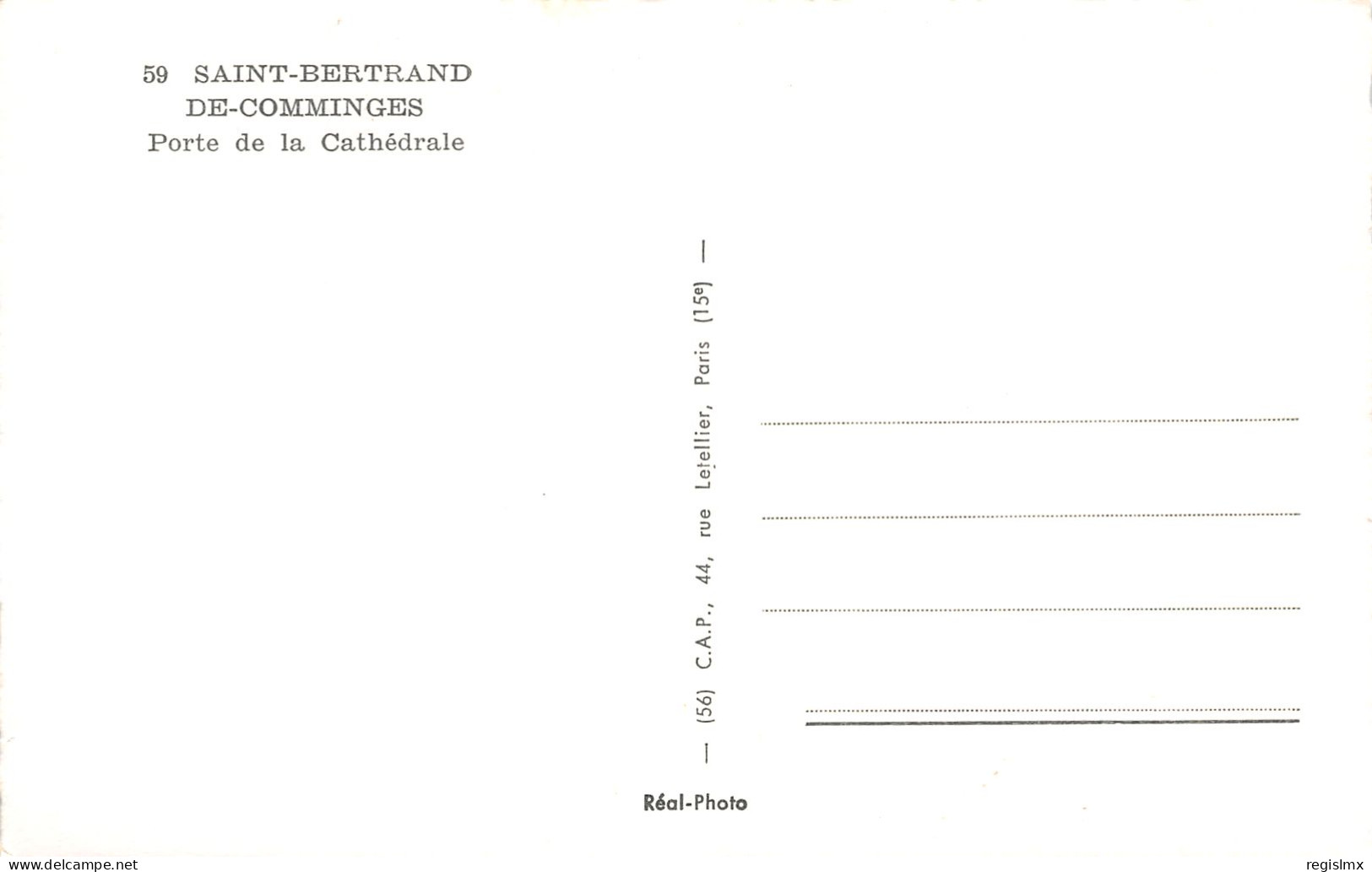 31-SAINT BERTRAND DE COMMINGES-N°T2510-B/0103 - Saint Bertrand De Comminges