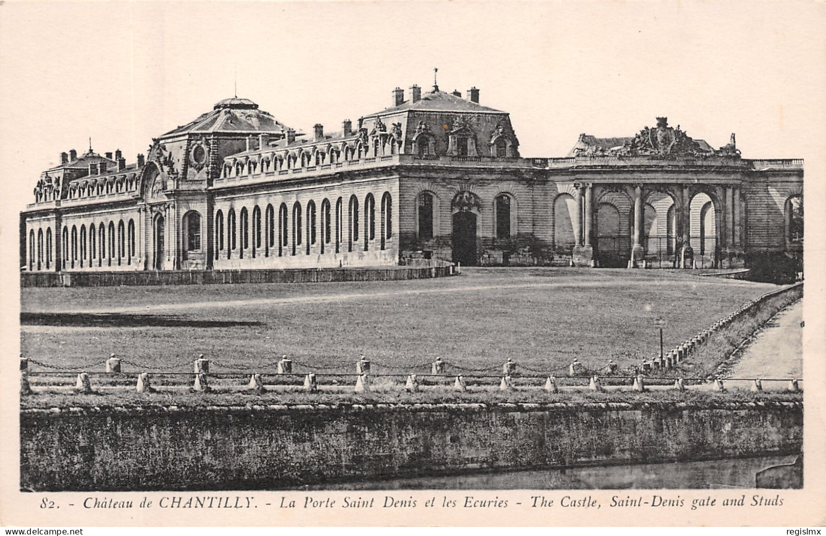 60-CHANTILLY LE CHATEAU-N°T2510-A/0375 - Chantilly