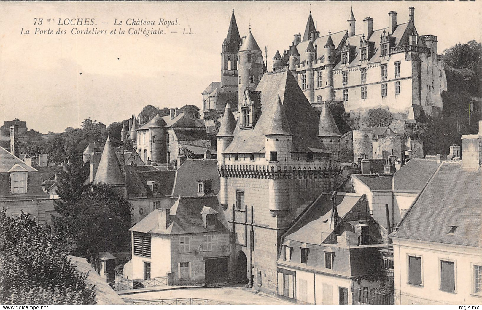37-LOCHES LE CHATEAU-N°T2510-E/0101 - Other & Unclassified