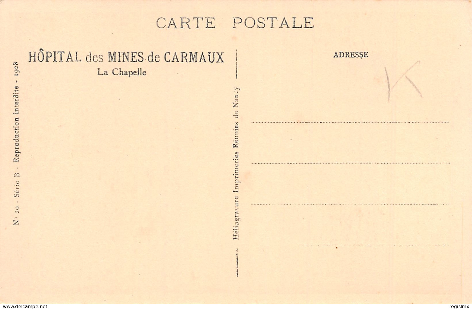 81-MINES DE CARMAUX-N°T2510-H/0043 - Other & Unclassified