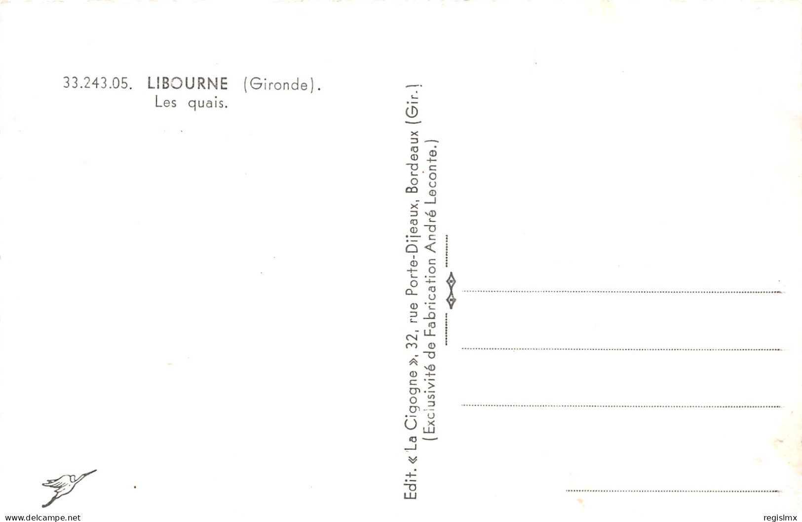 33-LIBOURNE-N°T2510-G/0125 - Libourne