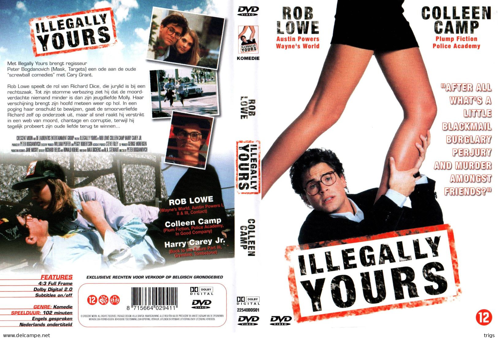 DVD - Illegally Yours - Comedy
