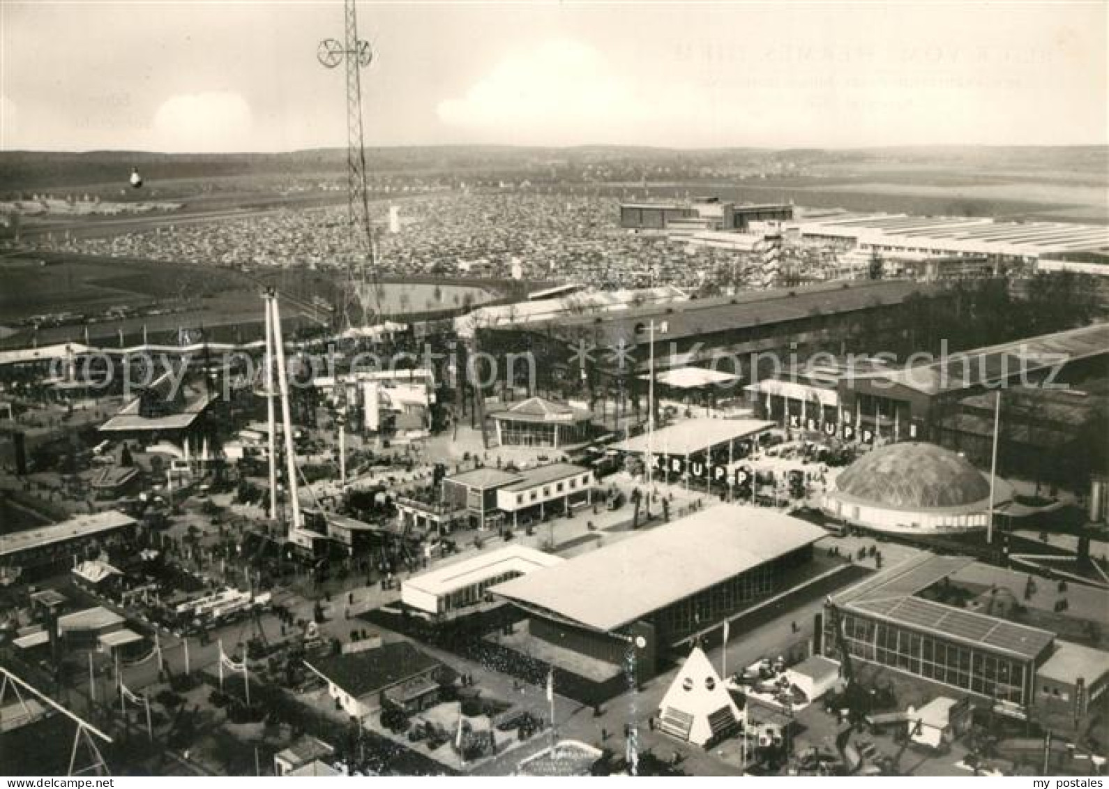 73253459 Hannover Blick Vom Hermes Turm Messegelaende Hannover - Hannover