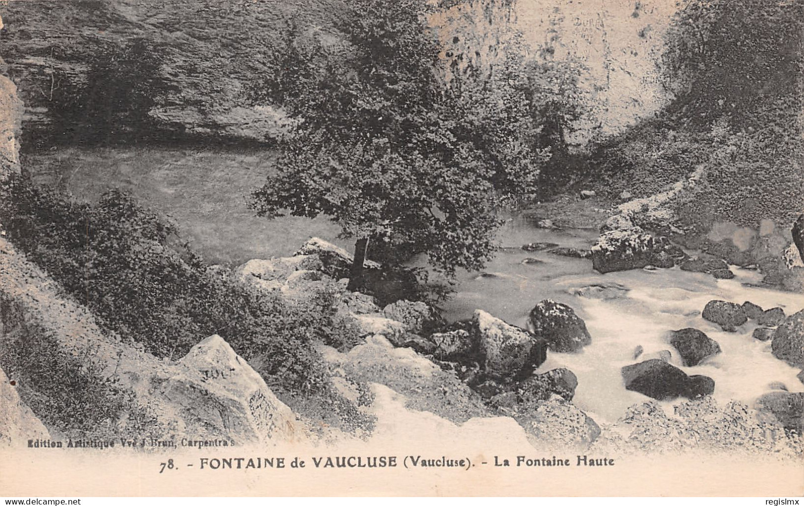 84-FONTAINE DE VAUCLUSE-N°T2511-A/0361 - Other & Unclassified