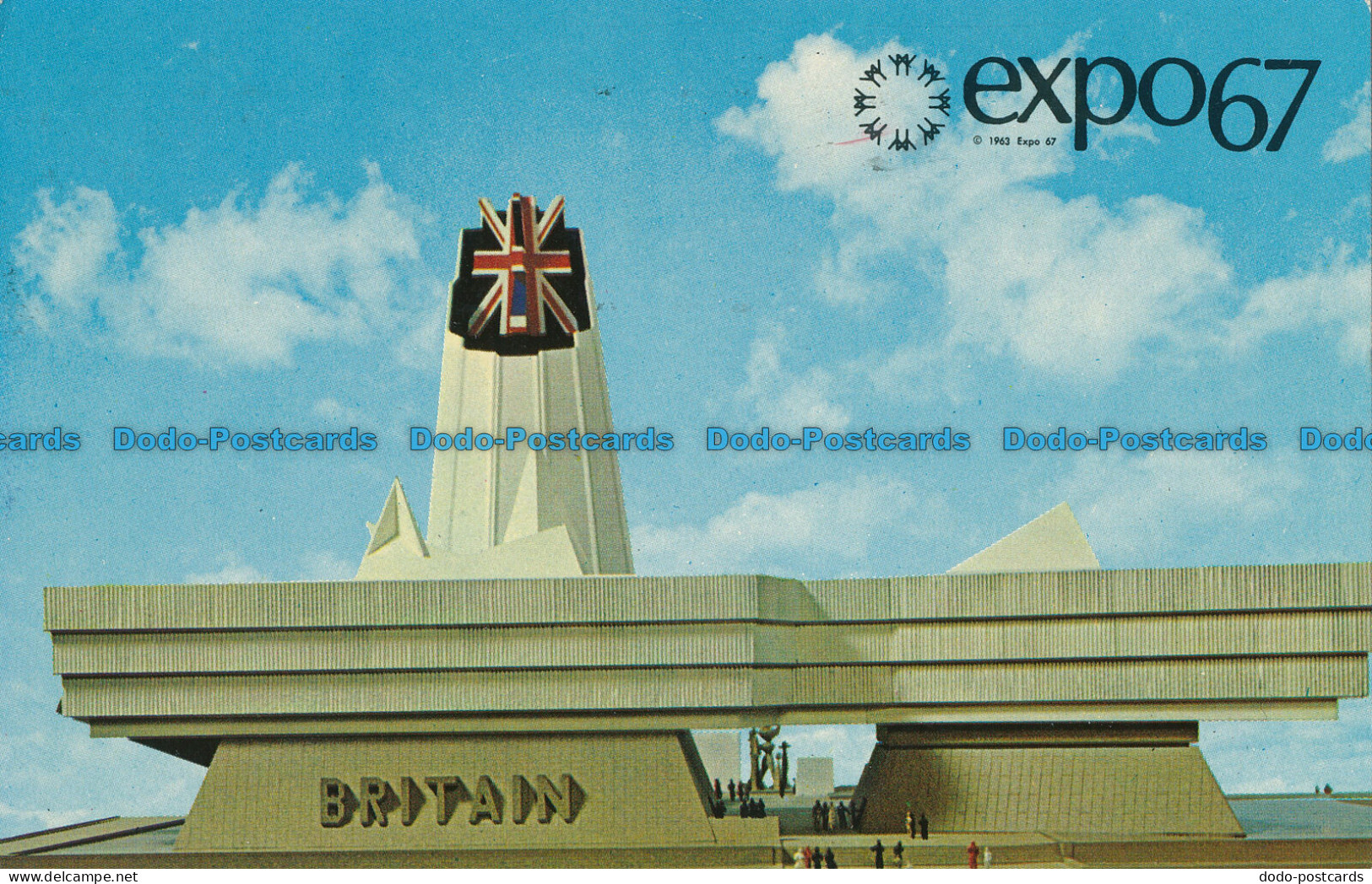 R015623 Expo 67. Montreal. Canada. Great Britain Pavilion. 1967 - Monde