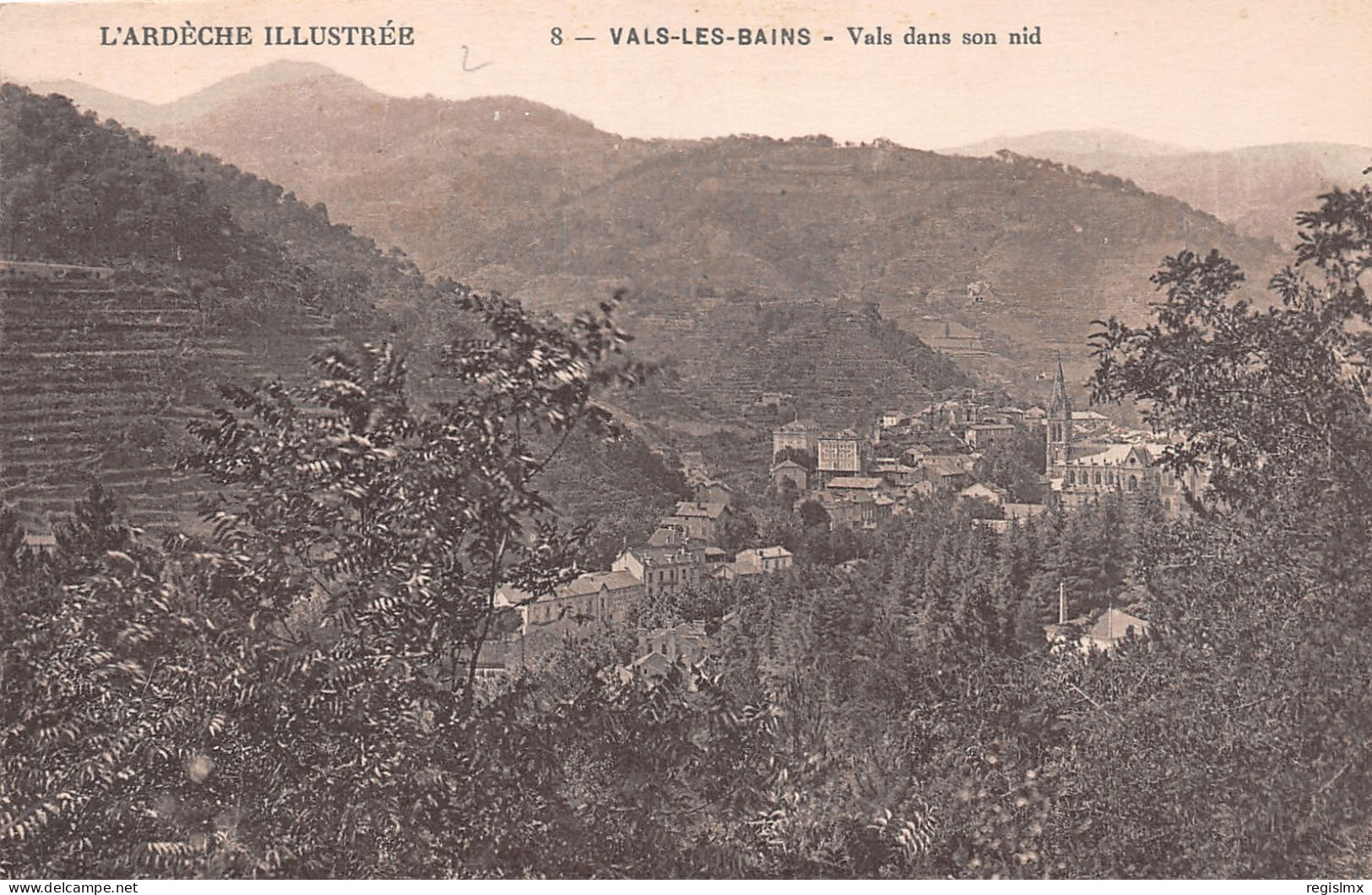 07-VALS LES BAINS-N°T2511-G/0035 - Vals Les Bains