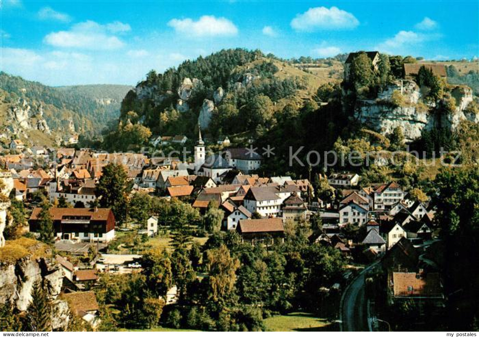 73252494 Pottenstein Oberfranken Stadtblick Pottenstein Oberfranken - Pottenstein