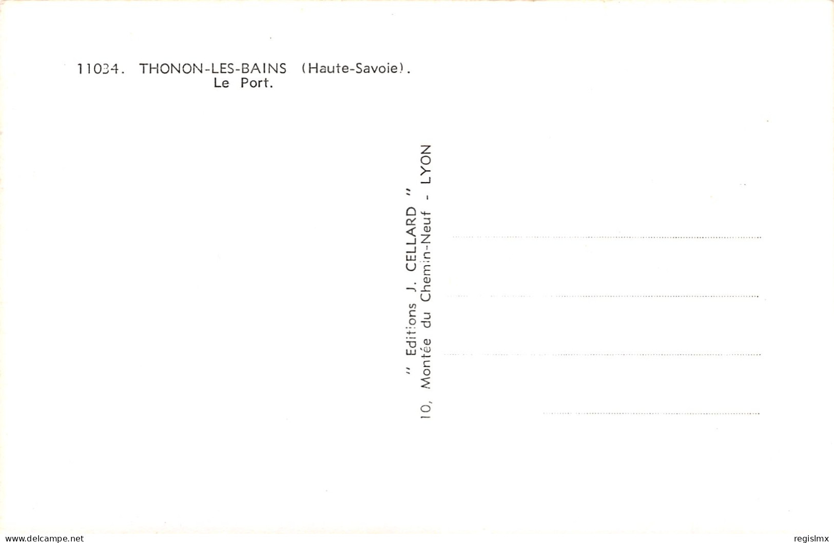 74-THONON LES BAINS-N°T2513-C/0001 - Thonon-les-Bains