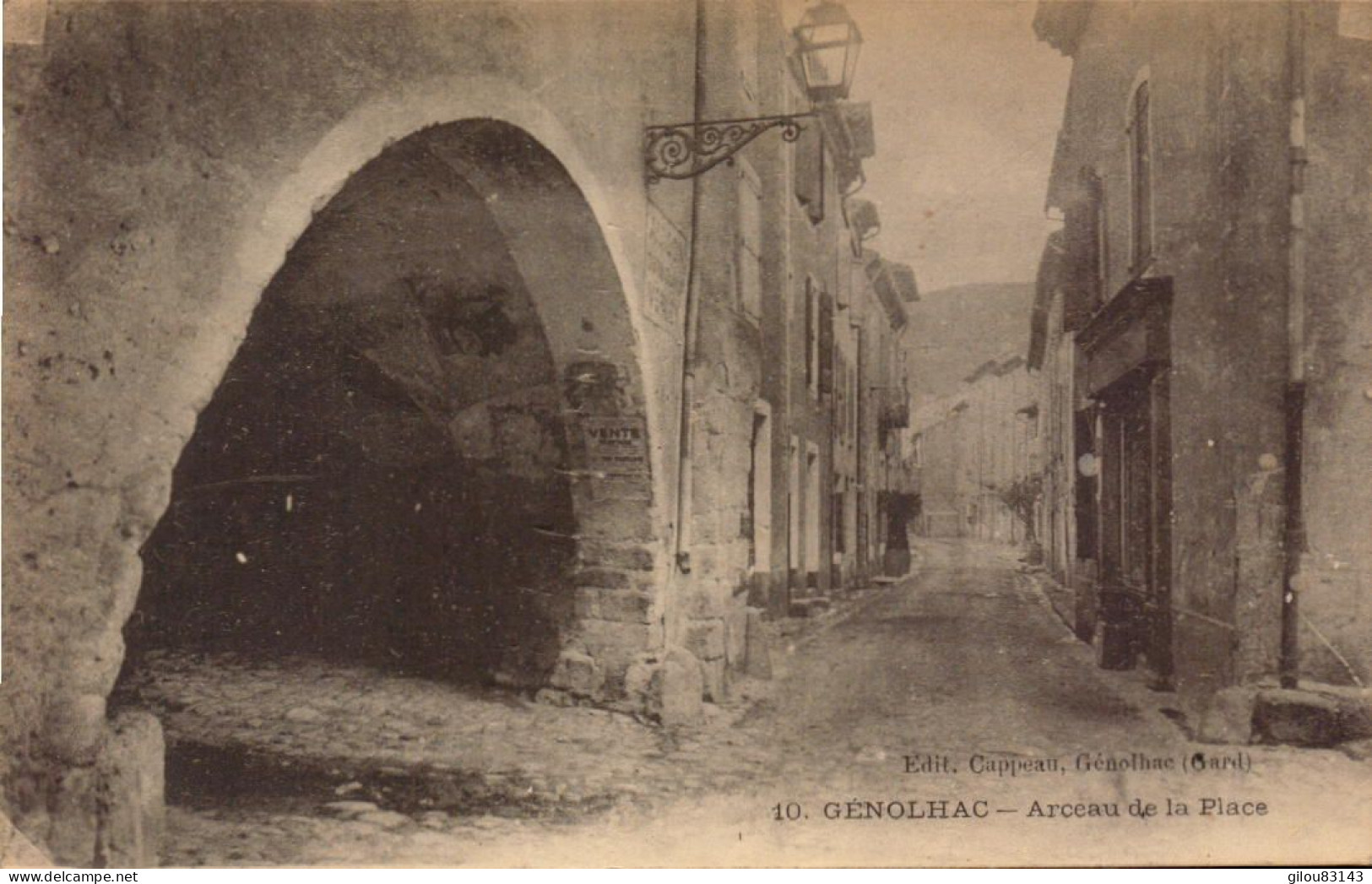 Gard, Génolhac, Arceau De La Place - Autres & Non Classés