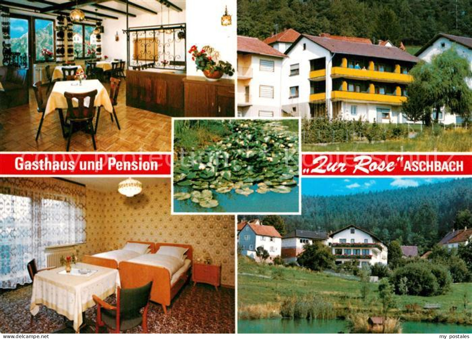 73252364 Aschbach Odenwald Gasthaus Pension Zur Rose Gastraeume Aschbach Odenwal - Other & Unclassified