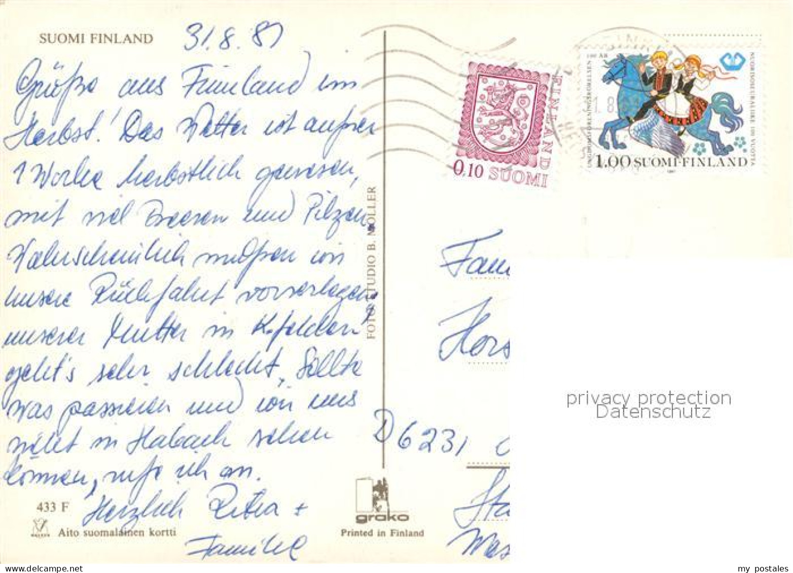 73252296 Suomi Finnland Fliegeraufnahme Suomi Finnland - Finlande