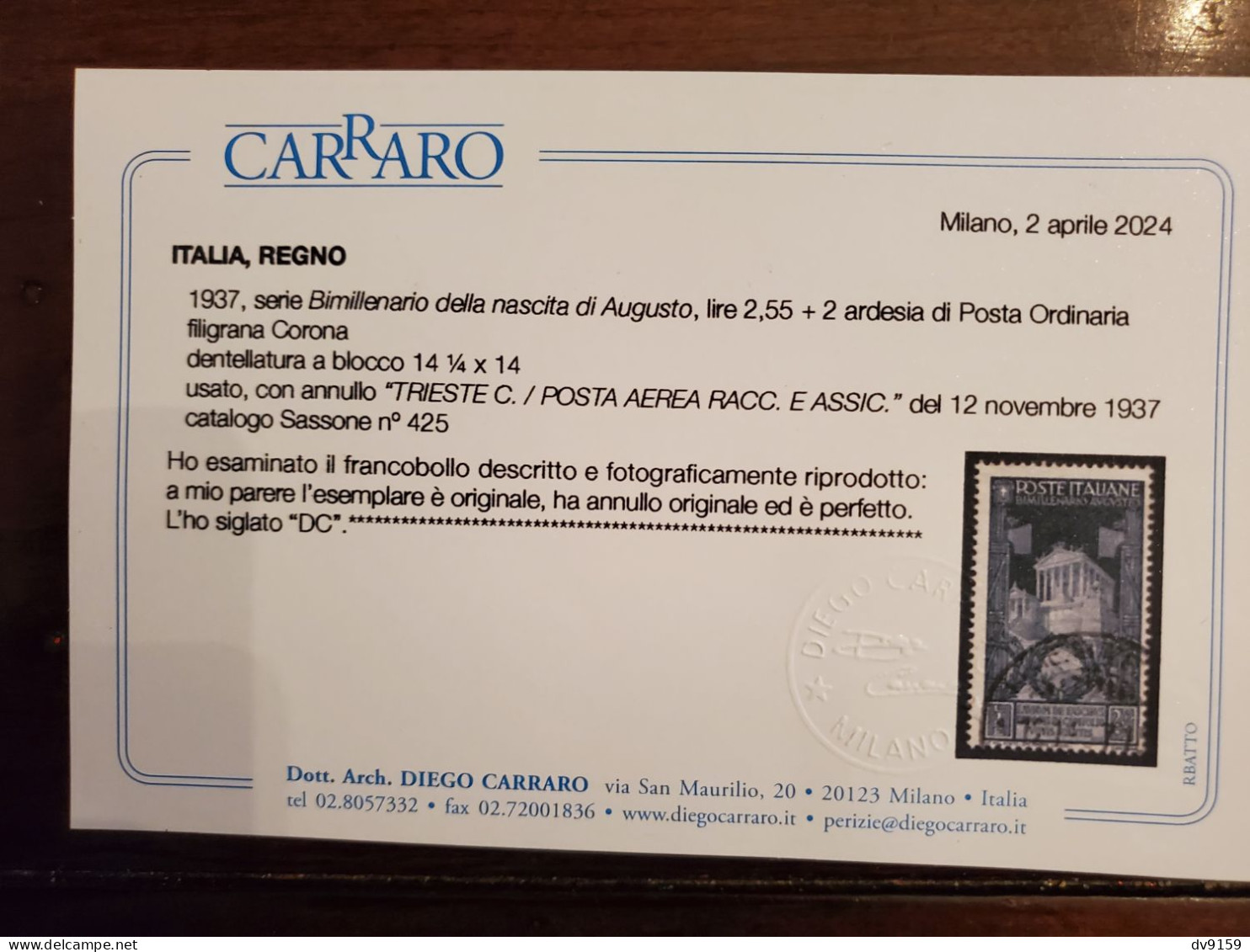 Italy, Scott #386, Used (o), 1937, Bimillenary Of The Birth Of Augustus Caesar, (2.55+2) Lira - Oblitérés