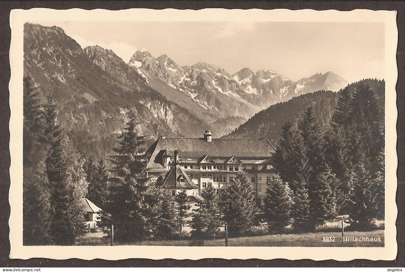 Oberstdorf I.Allgäu 1941 - Kuranstalt Stillachhaus - Oberstdorf