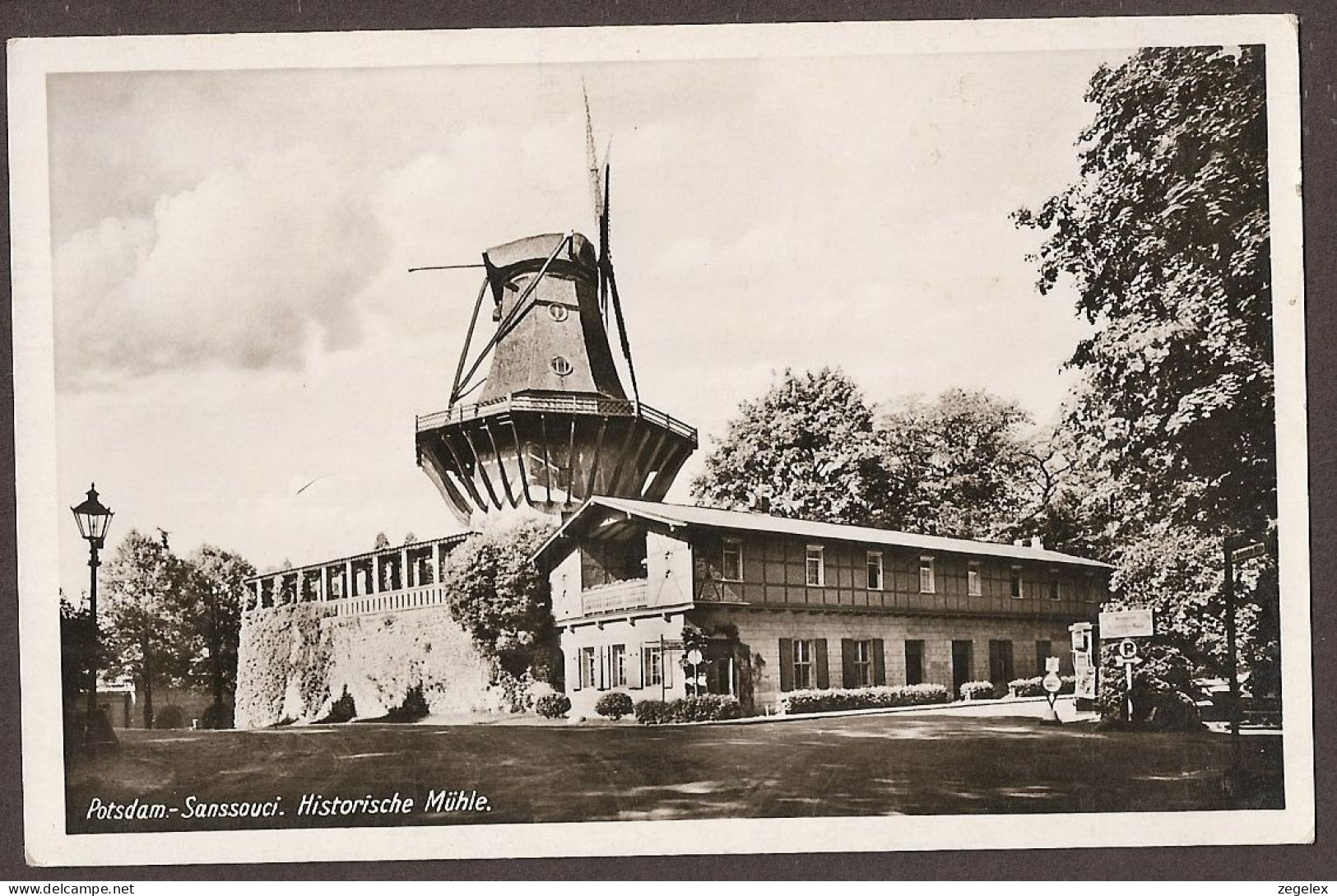 Potsdam - Sanssouci - Historische Mühle - Molen, Wind Mill, Moulin à Vent. - Potsdam