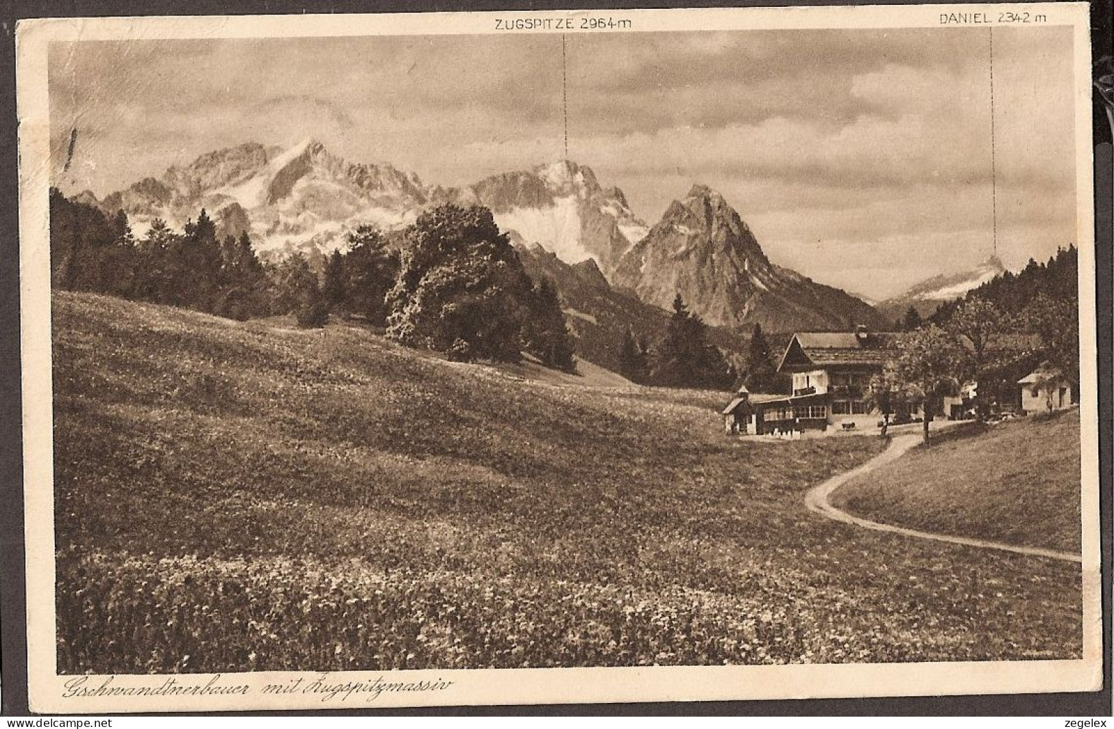 Gschwandtnerbauer Bei Partenkirchen - 1926  - Garmisch-Partenkirchen