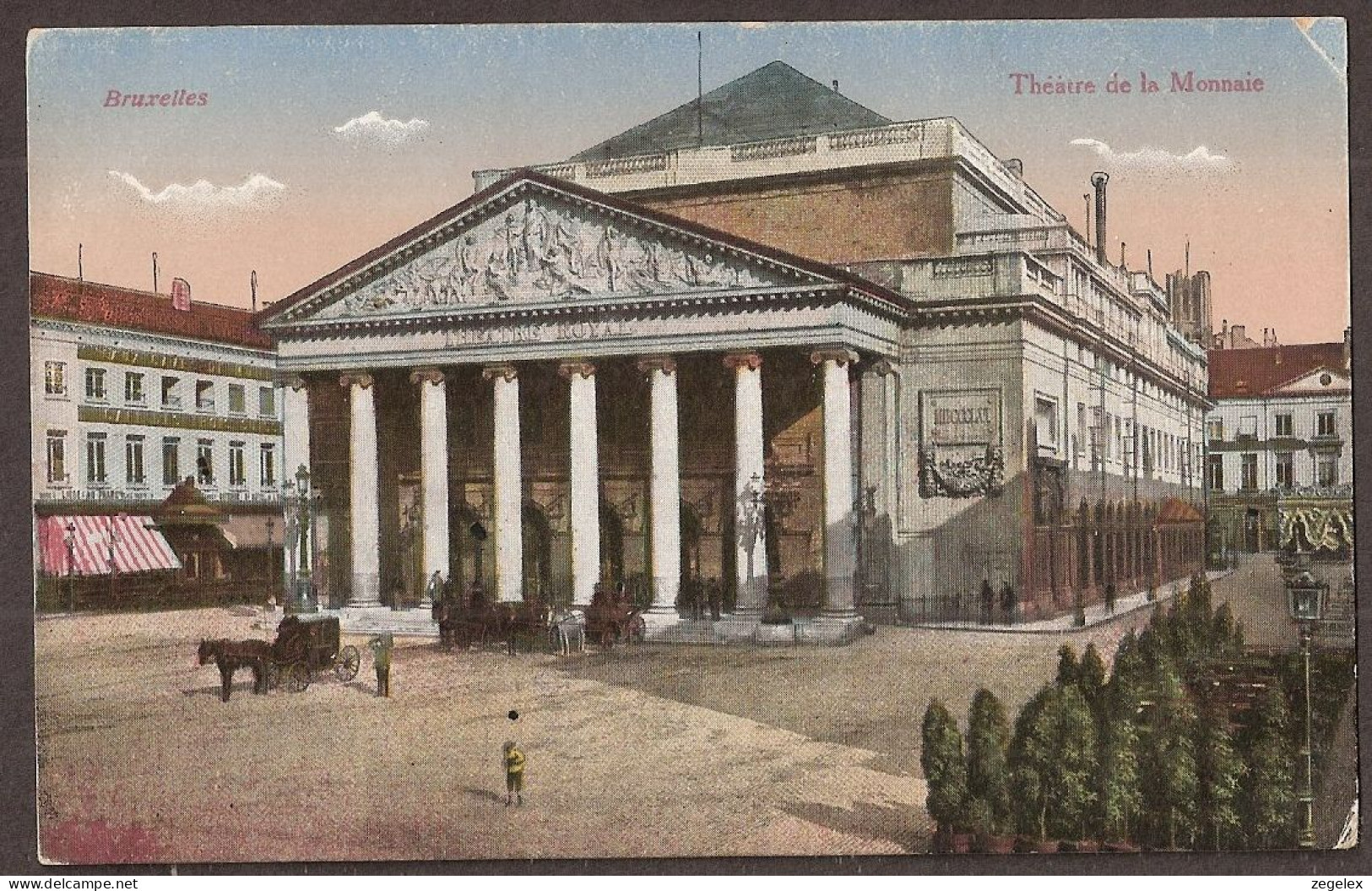 Bruxelles - Théatre De La Monnaie - Königliches Opera - Monumenten, Gebouwen