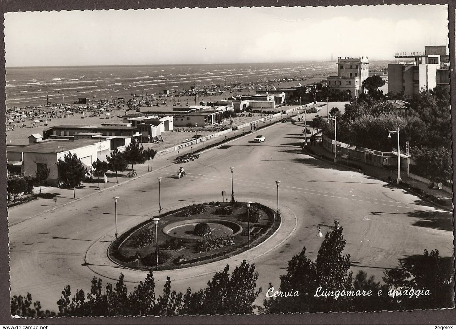 Cervia 1962 - Lungomare E Spiaggia - Ravenna