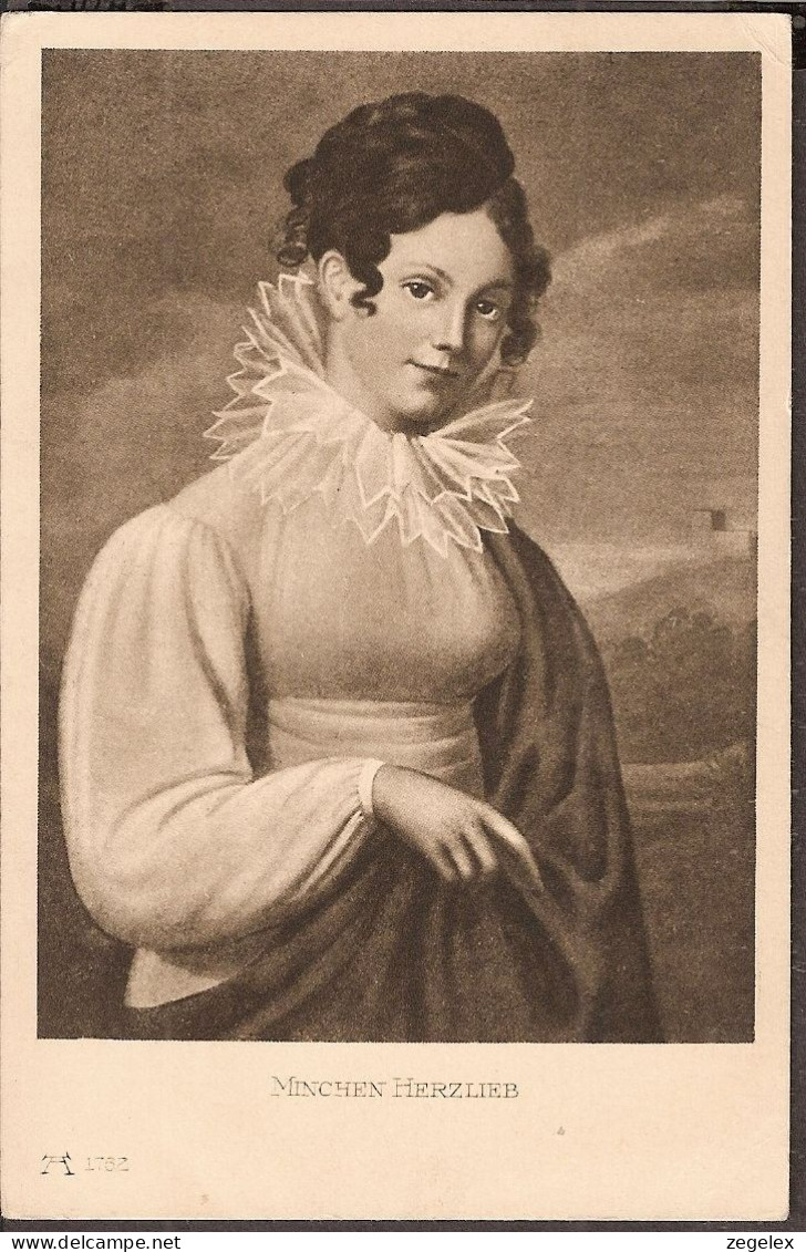 Wilhelmine Herzlieb (verkehrte 1807 Mit Goethe Bei Frommann In Jena - Writers