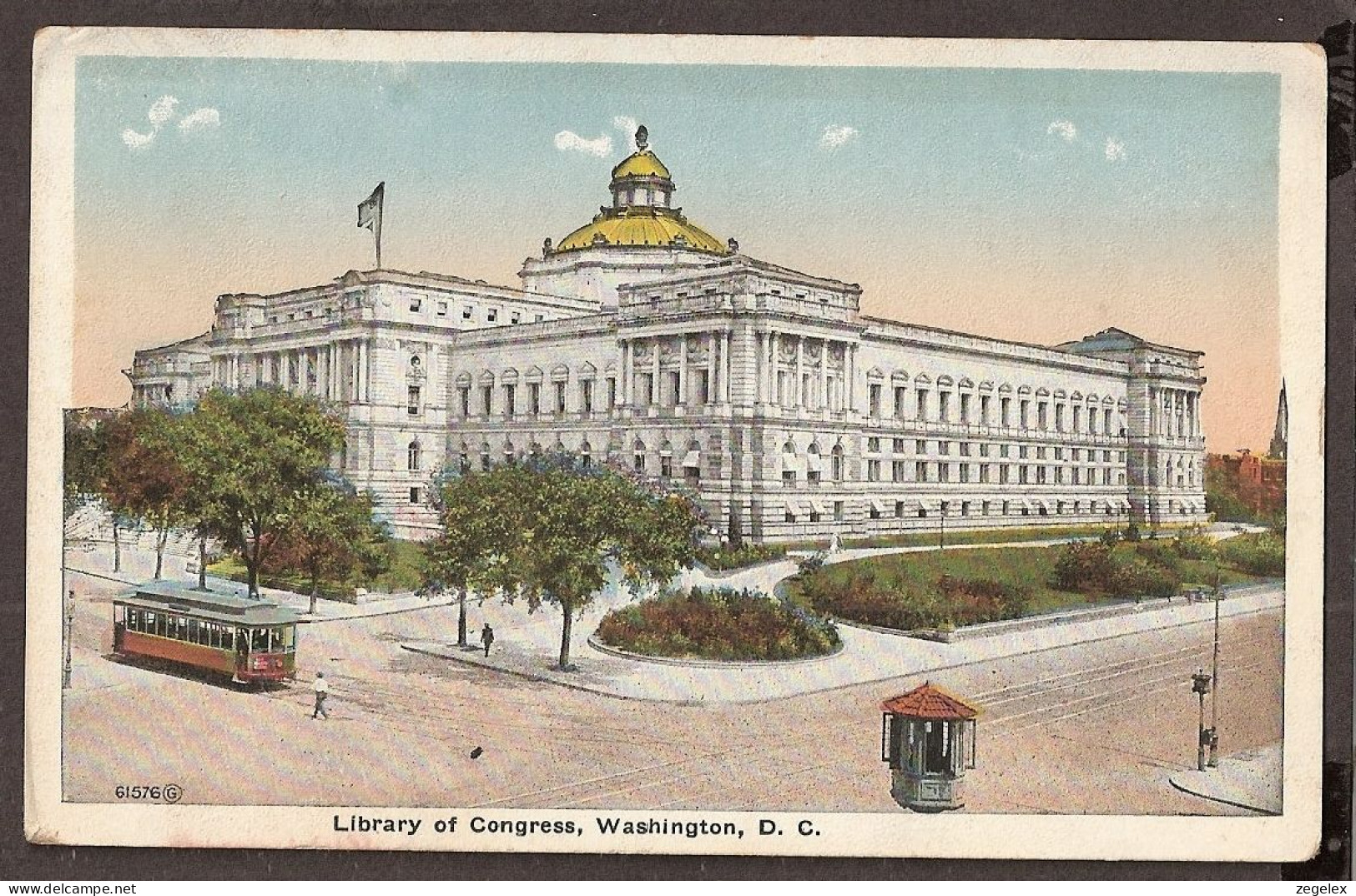 Library Of Congress, Washington D.C. ( With Tram, Strassenbahn) - Washington DC