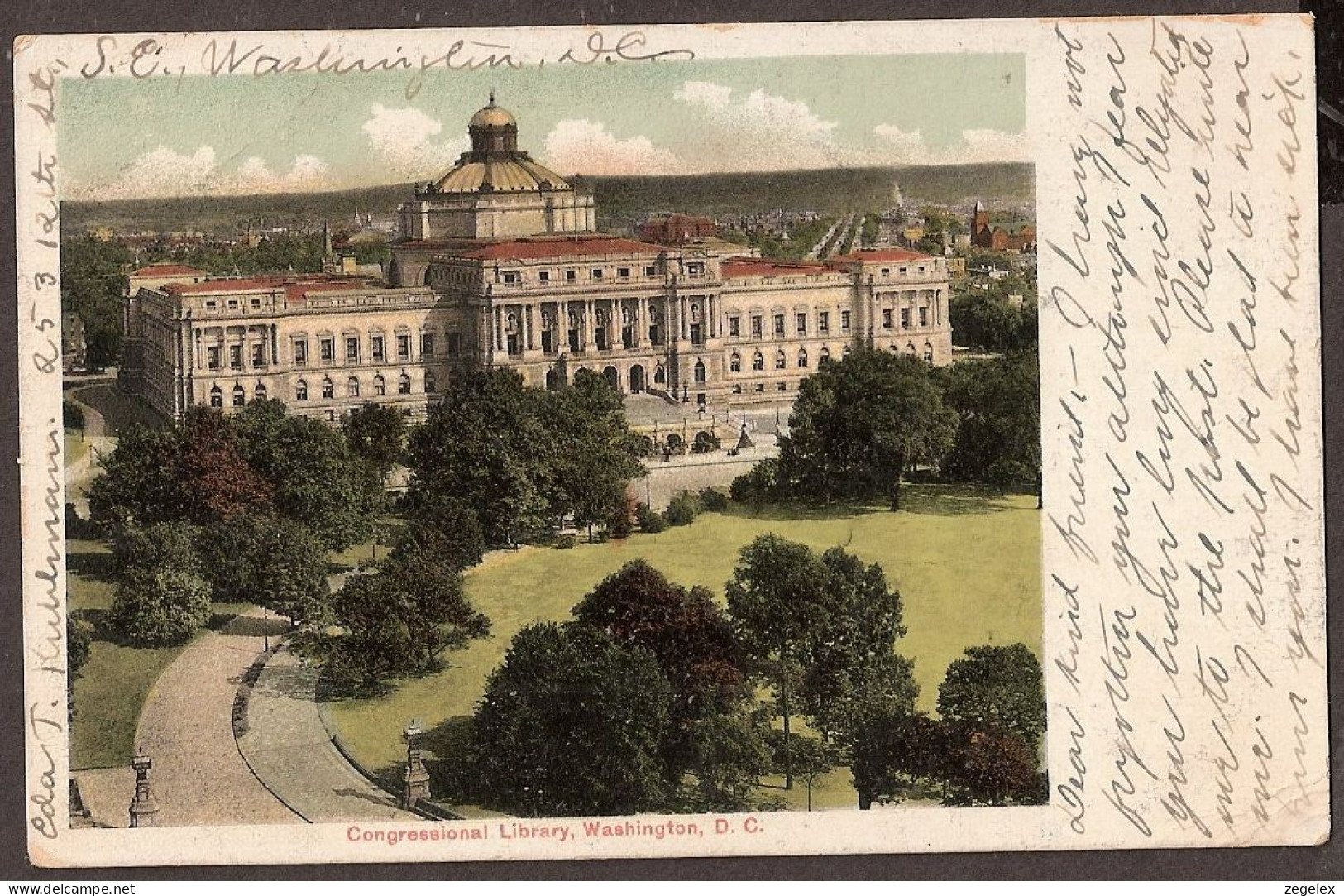 Library Of Congress, Washington D.C. 1906 - Washington DC