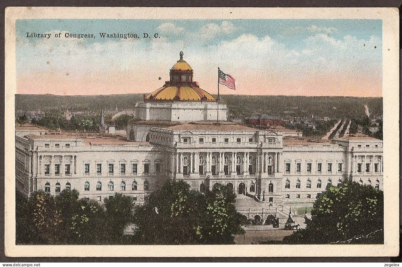 Library Of Congress, Washington D.C. (horse And Carriage In Front) - Washington DC