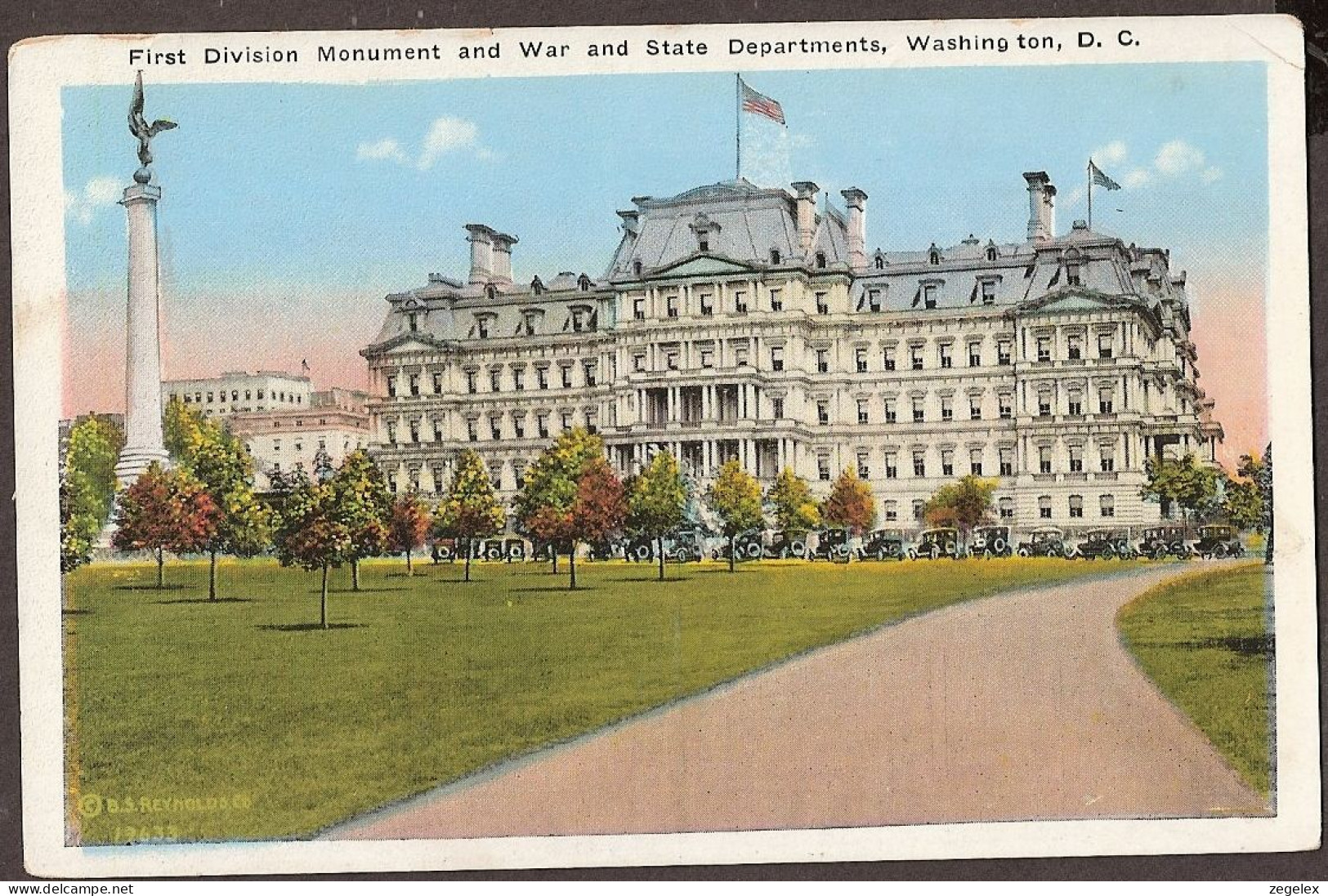 First Division Monument And War And State Departments, Washington D.C. - Washington DC