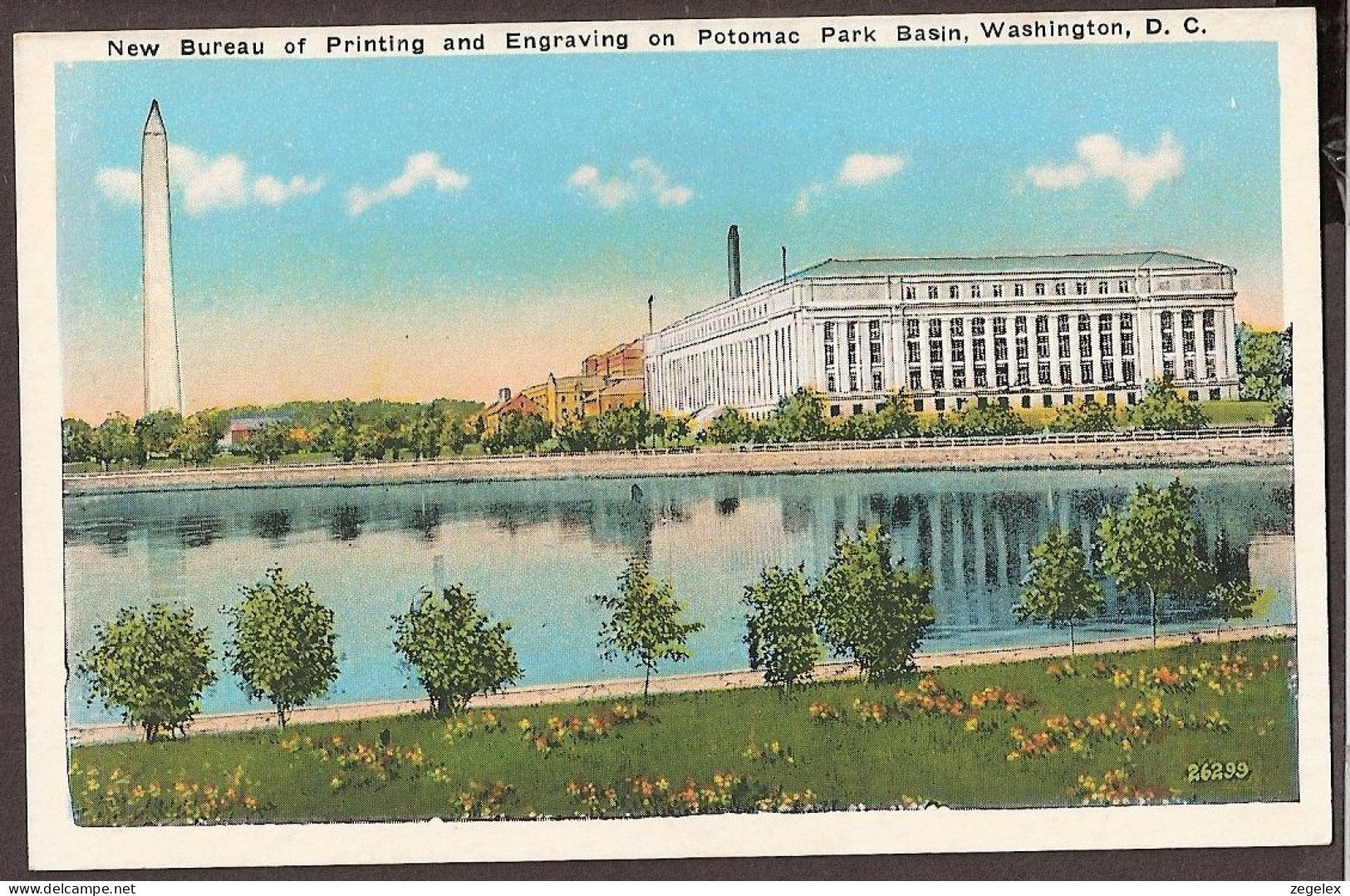 New Bureau Of Printing And Engraving On Potomac Park Basin - Washington D.C. - Washington DC