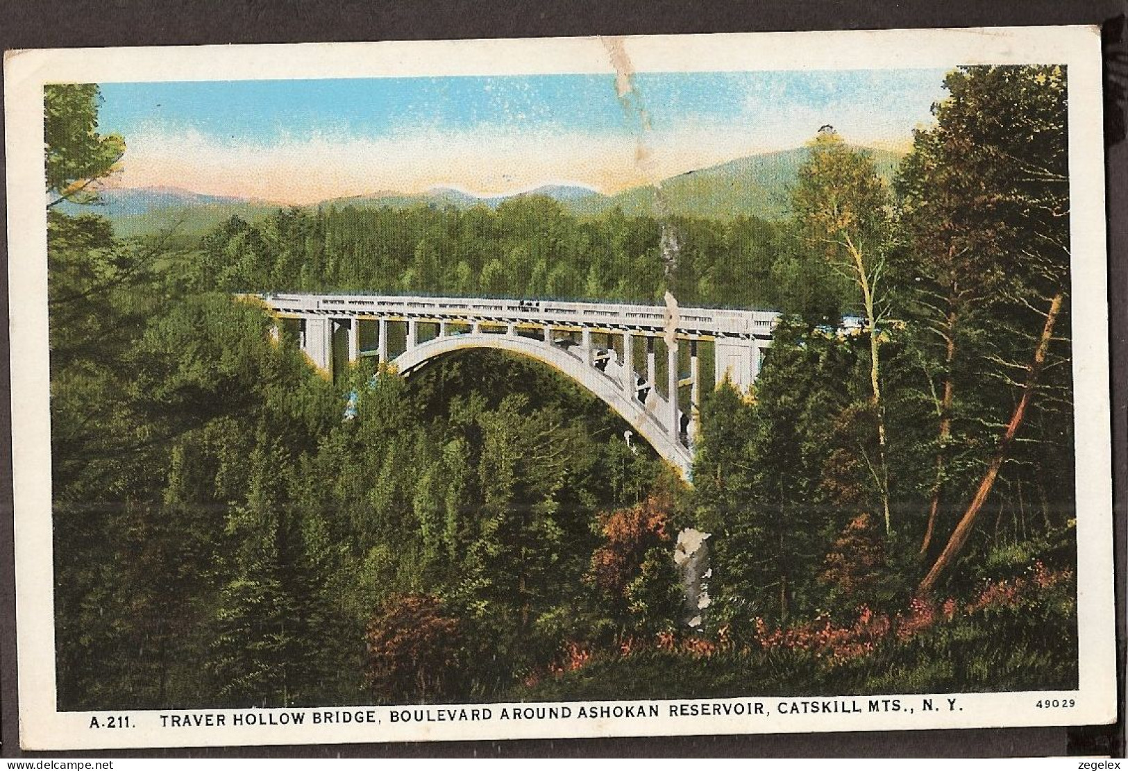 New York - Traver Hollow Bridge. Boulevard Around Ashokan Reservoir, Catskill Mountains - Sonstige & Ohne Zuordnung