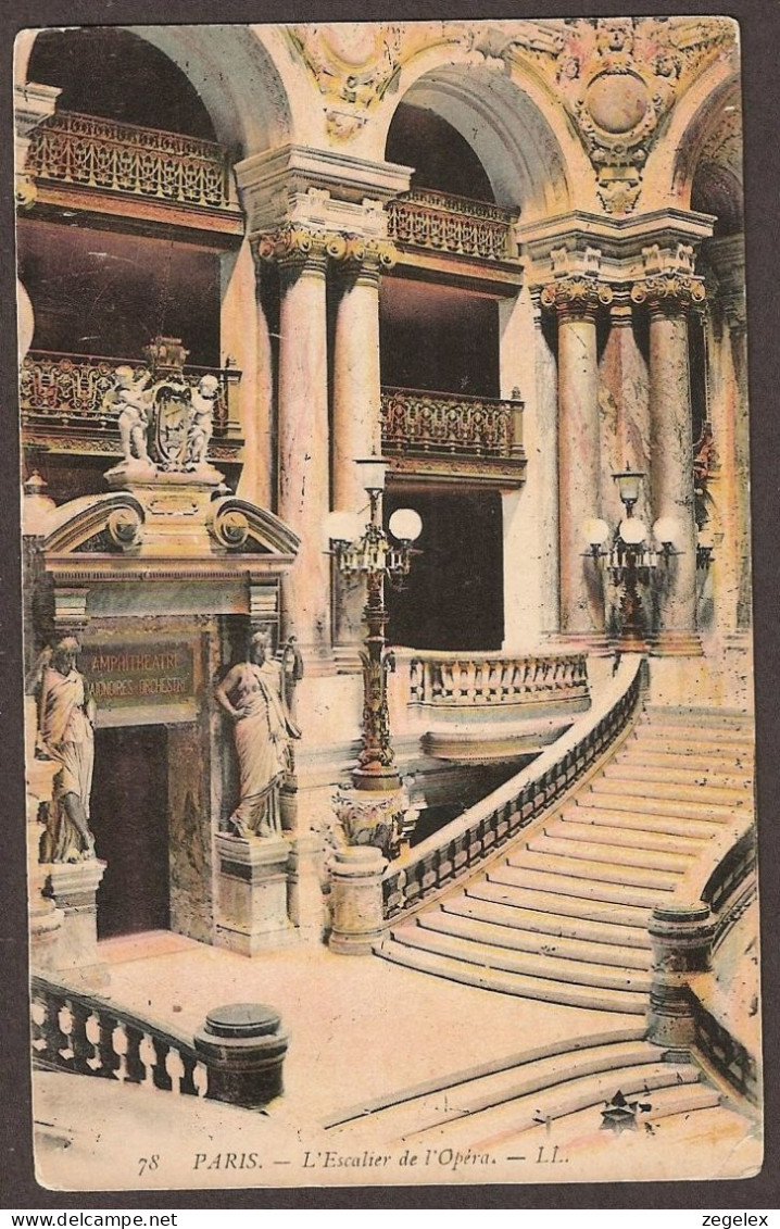 Paris - L'Escalier De L'Opéra - Autres Monuments, édifices