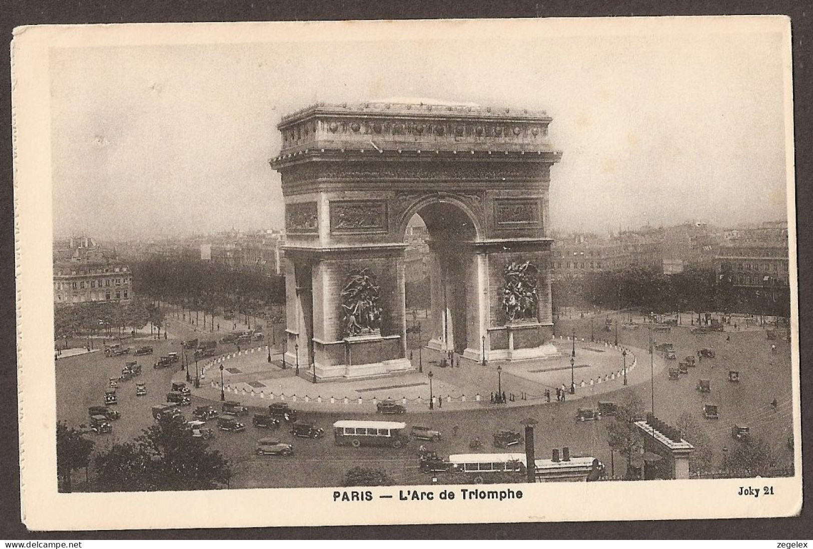 Paris - L'Arc De Triomphe - Triumphbogen