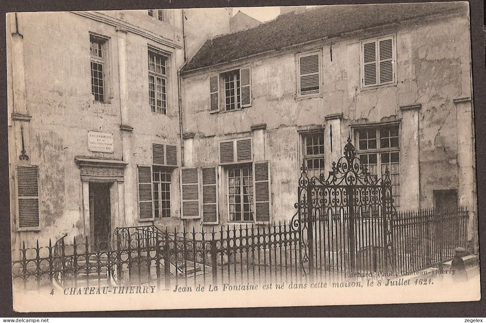 Château Thierry - Jean De La Fontaine - Chateau Thierry