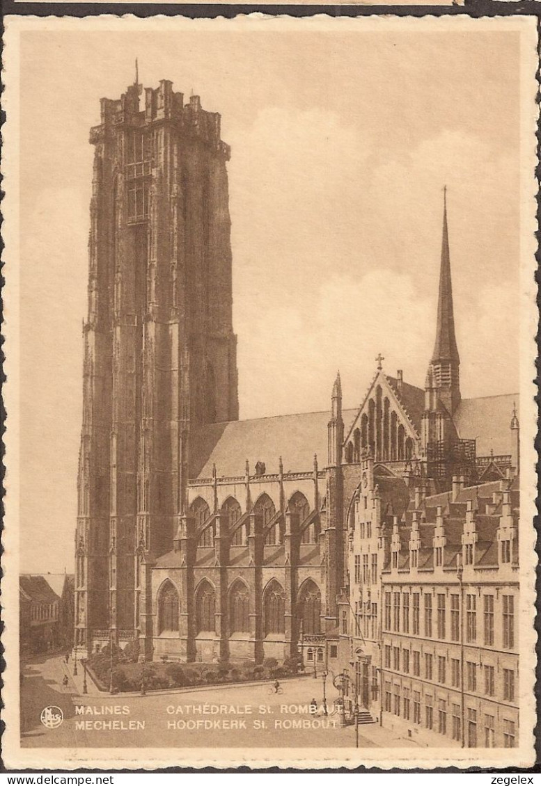 Mechelen - Malines - Cathédrale St Rombaut - Mechelen