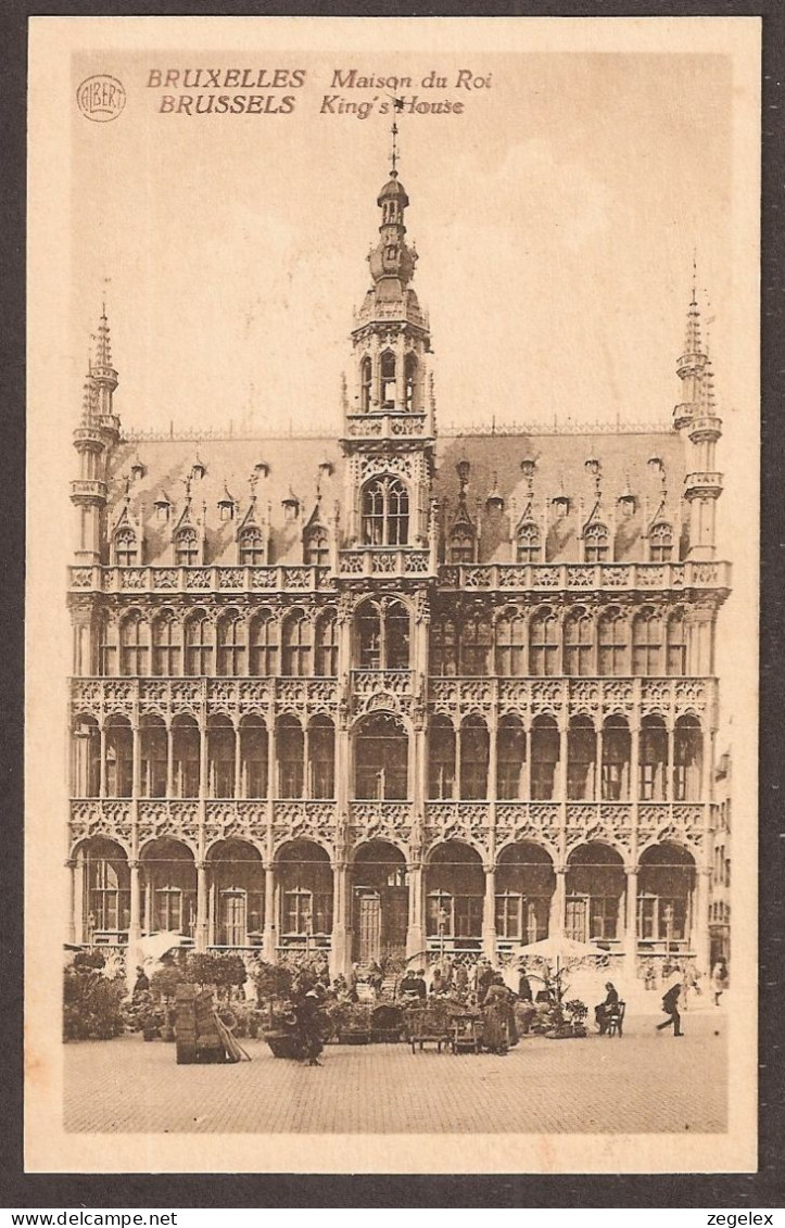 Bruxelles - Maison Du Roi - Animé - Monuments, édifices