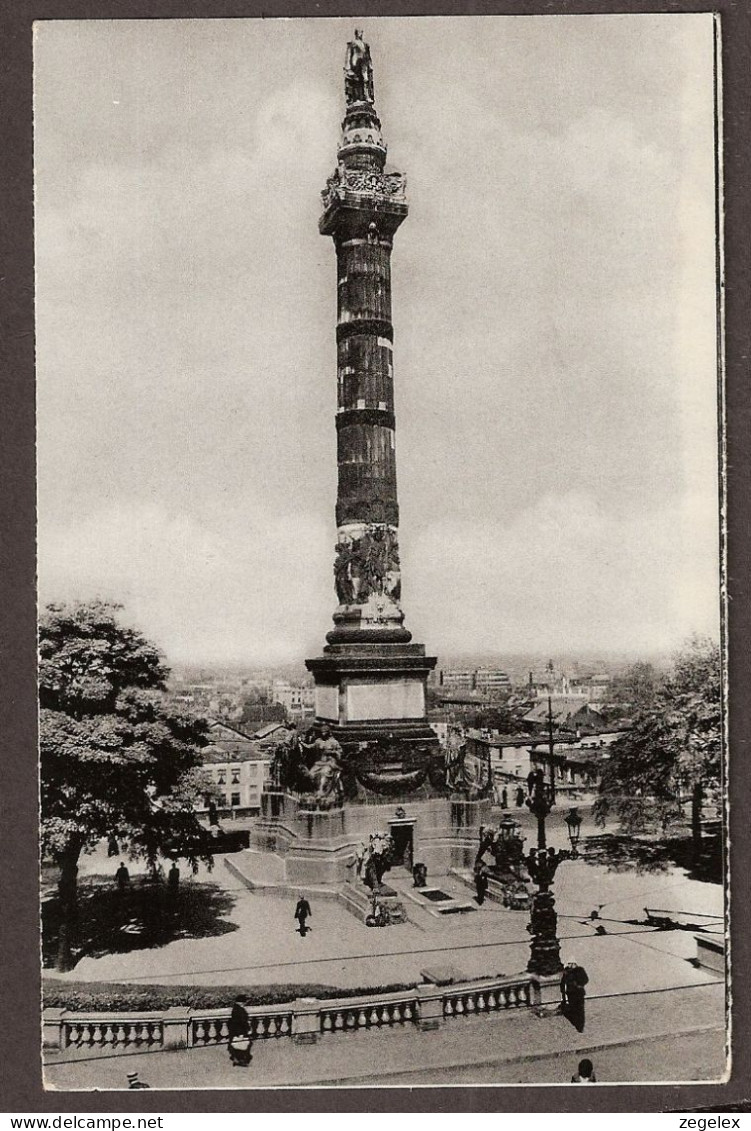 Bruxelles  - Colonne Du Congrès - Tombeau D'un Soldat Inconnu Belge - Monuments, édifices