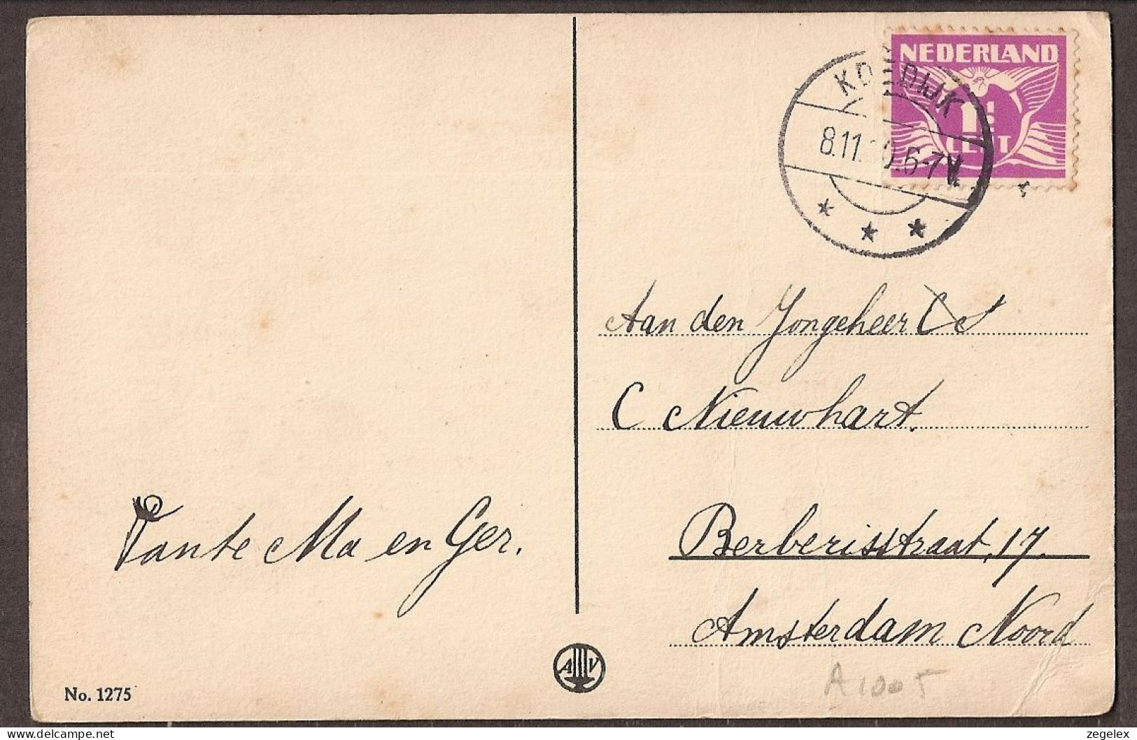 Petit Garçon Sur La Montagne - Jolie Carte Postale Ancienne 1930 - Vintage Card - Kindertekeningen