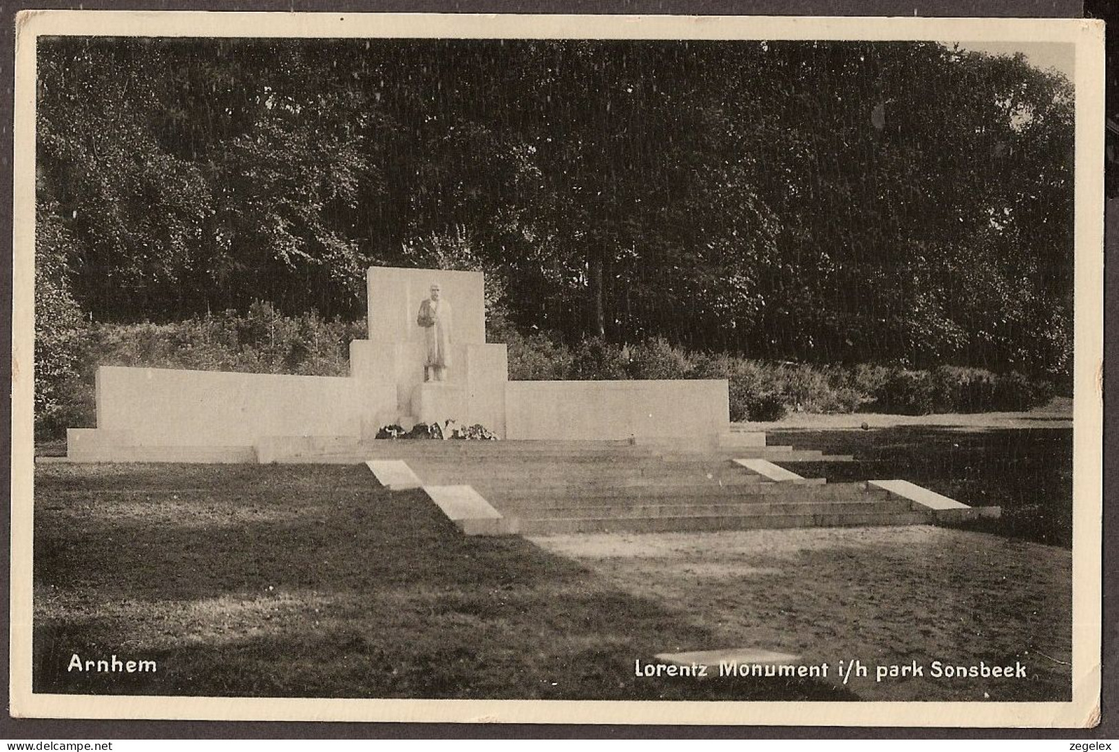 Arnhem - 1932 - Lorentz Monument In Het Park Sonsbeek - Arnhem