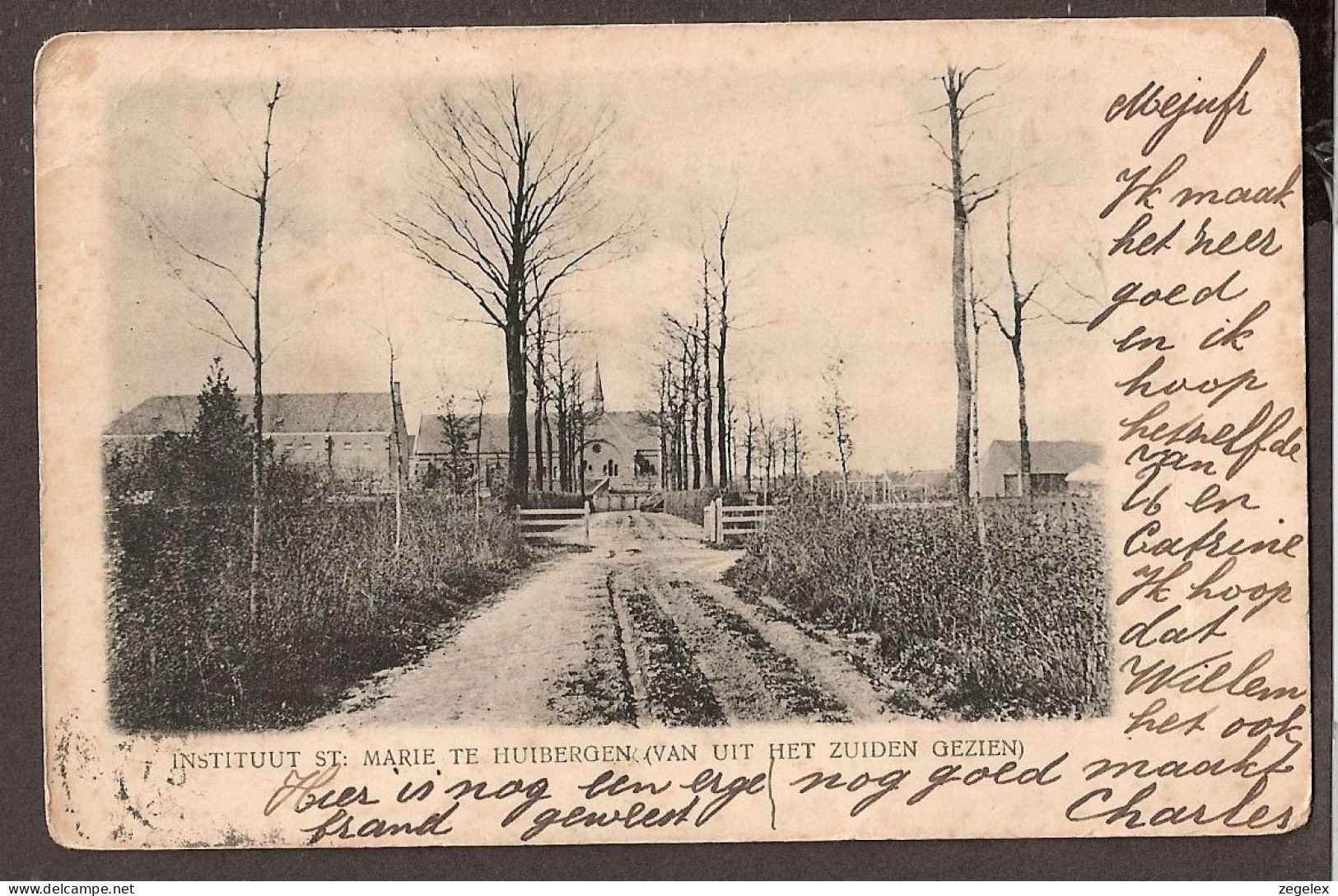 Huibergen - Instituut St. Marie. 1903 - Sonstige & Ohne Zuordnung