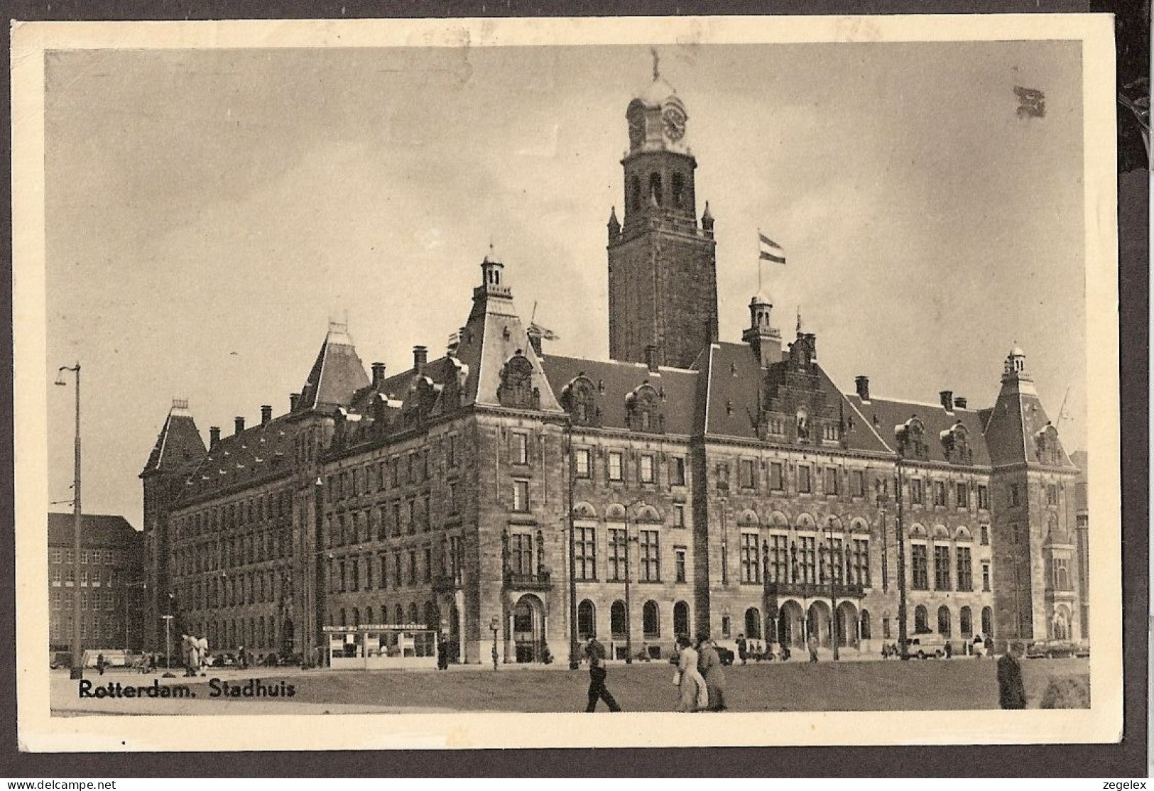 Rotterdam, Stadhuis - 1955 - Rotterdam