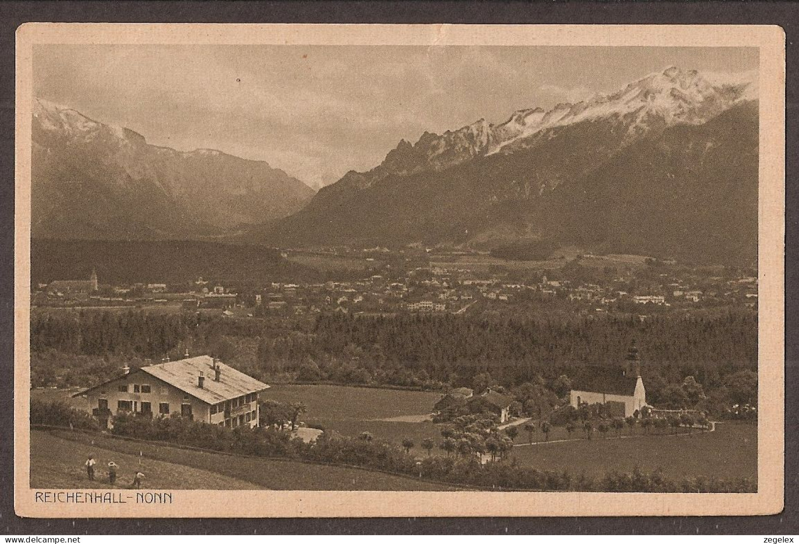 Bad Reichenhall - Nonn  Mit Untersberg Und Lattengebirge - Bad Reichenhall