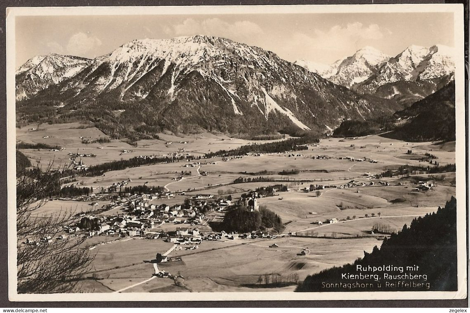 Ruhpolding Mit Kienberg, Rauschberg, Sonntagshorn U. Reiffelberg - Ruhpolding