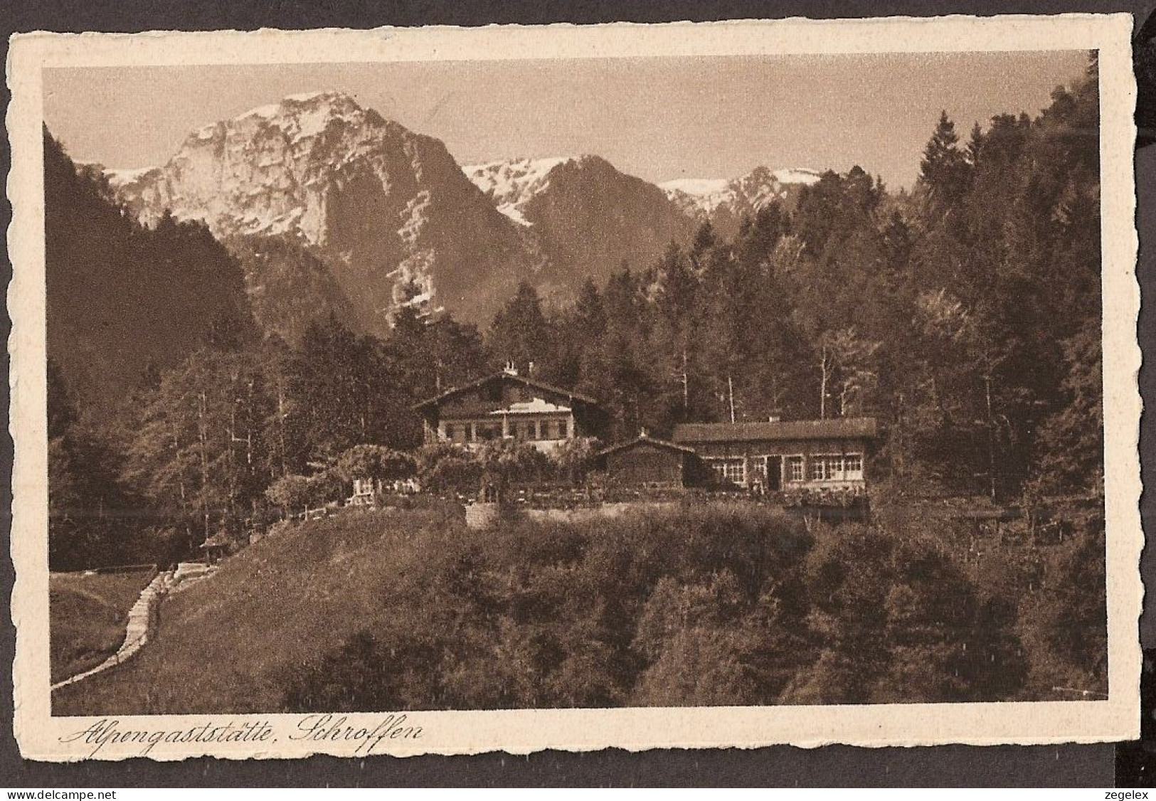 Bad Reichenhall Alpengaststätte Schroffen - Bad Reichenhall