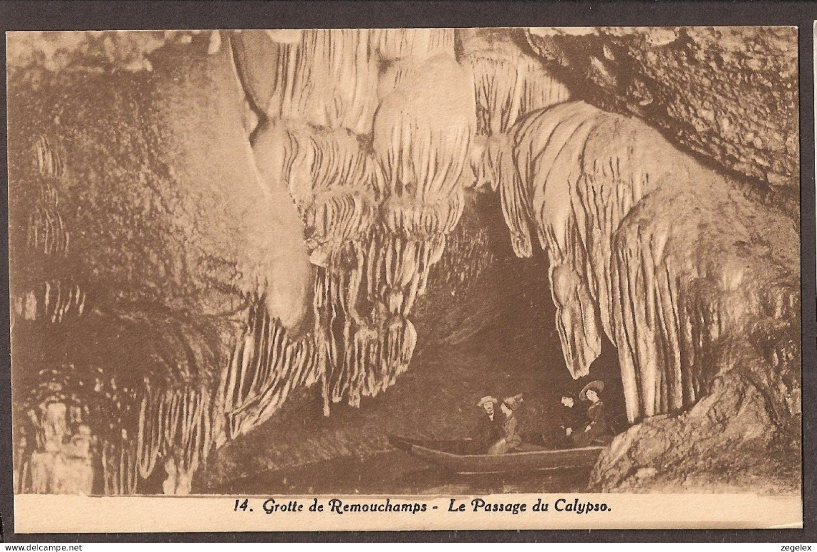 Remouchamps - La Grotte - Passage Du Calypso - Aywaille