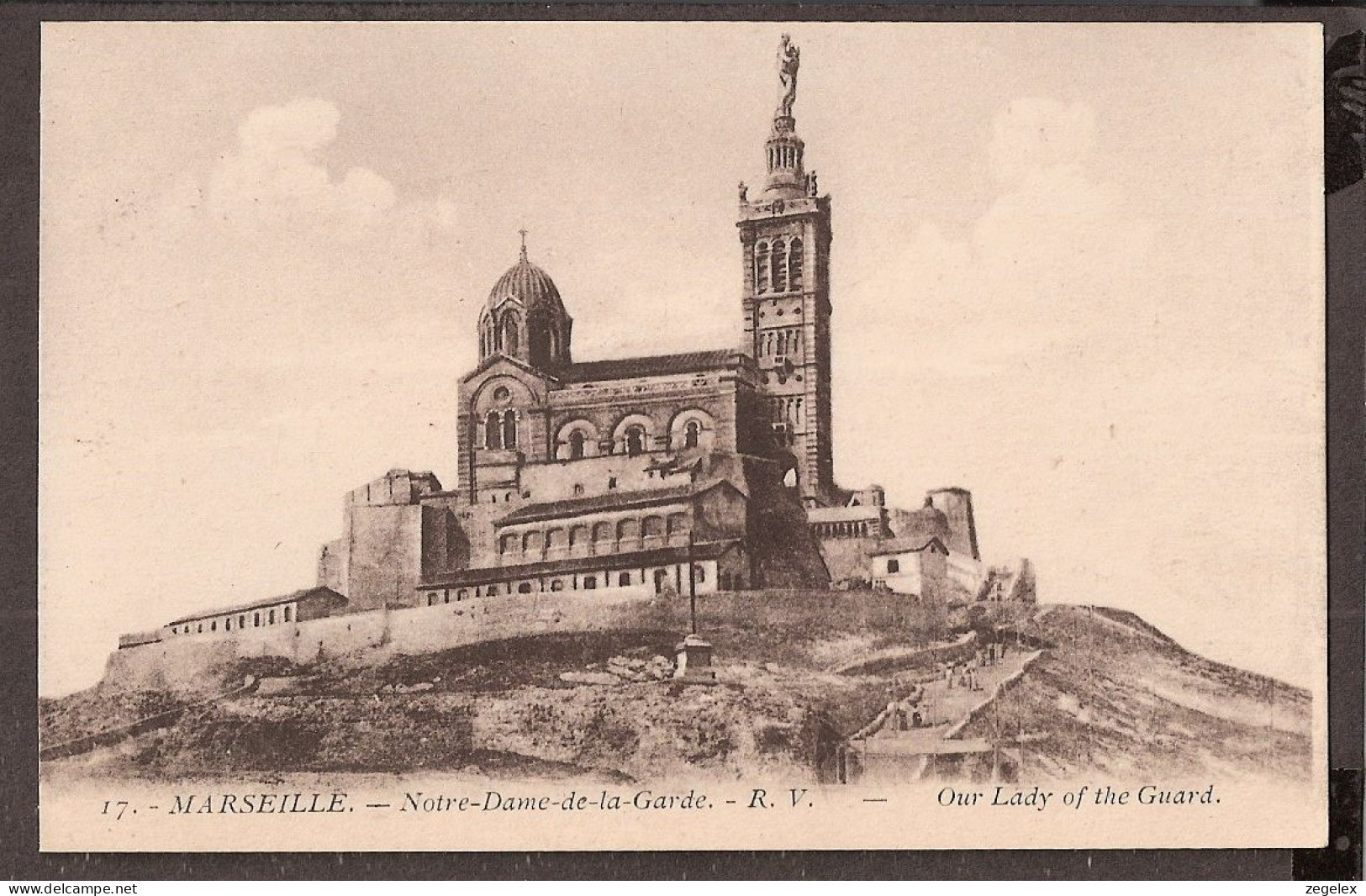 Marseille - Notre Dame De La Garde - Notre-Dame De La Garde, Funicolare E Vergine