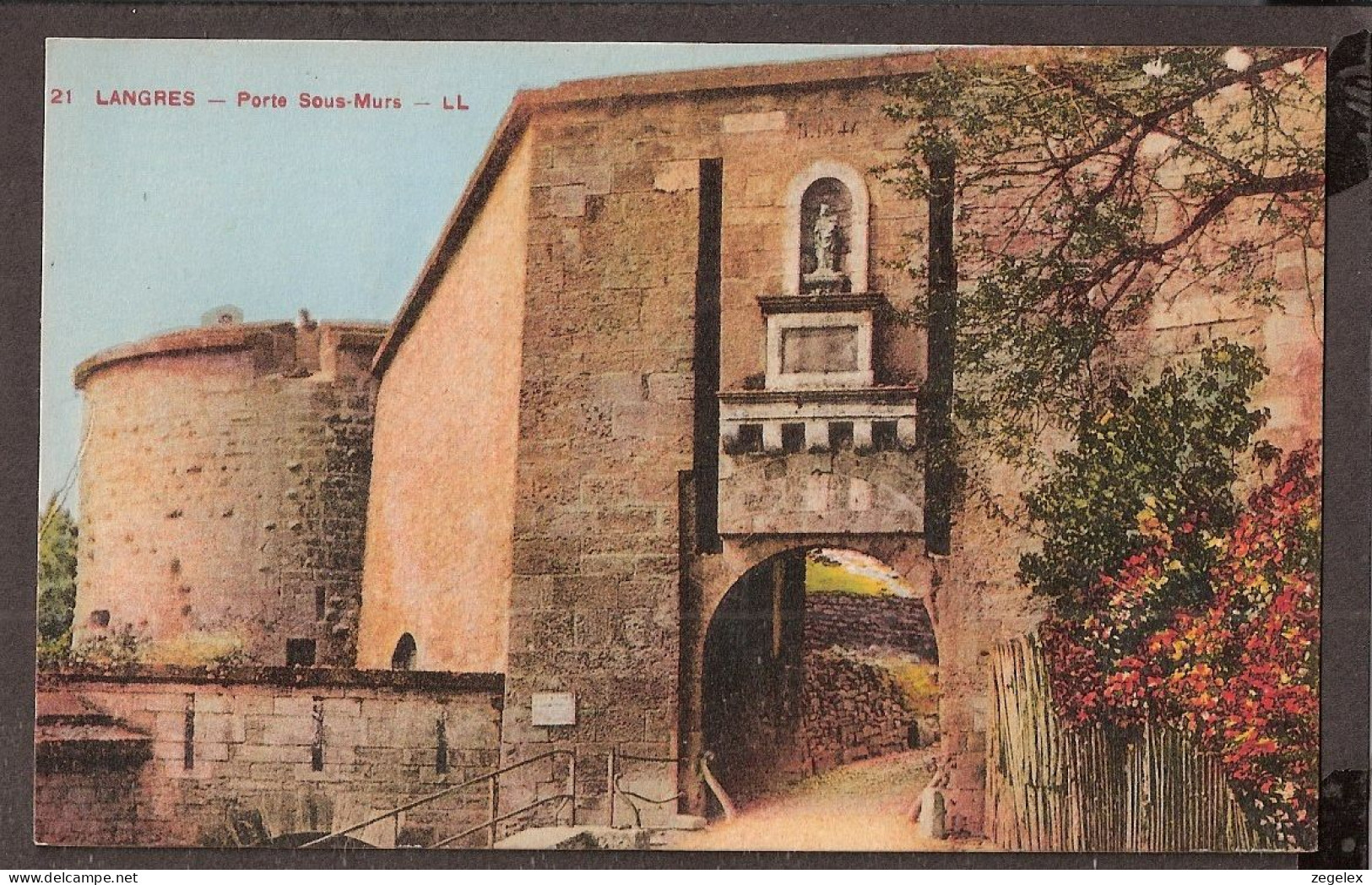 Langres 1923 - Porte Sous Murs - Langres