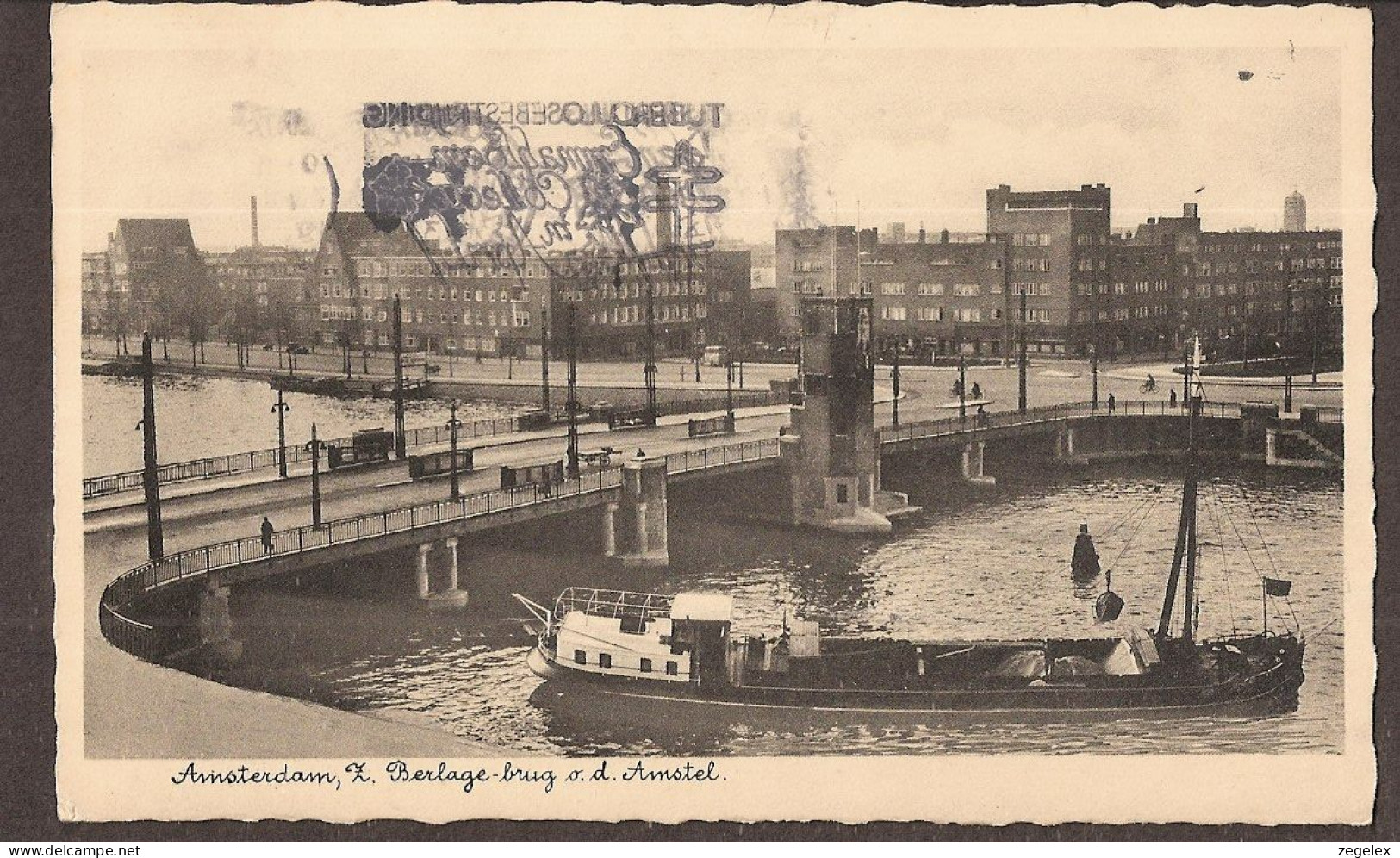 Amsterdam 1934 - Berlagebrug Aan Den Amstel - Amsterdam