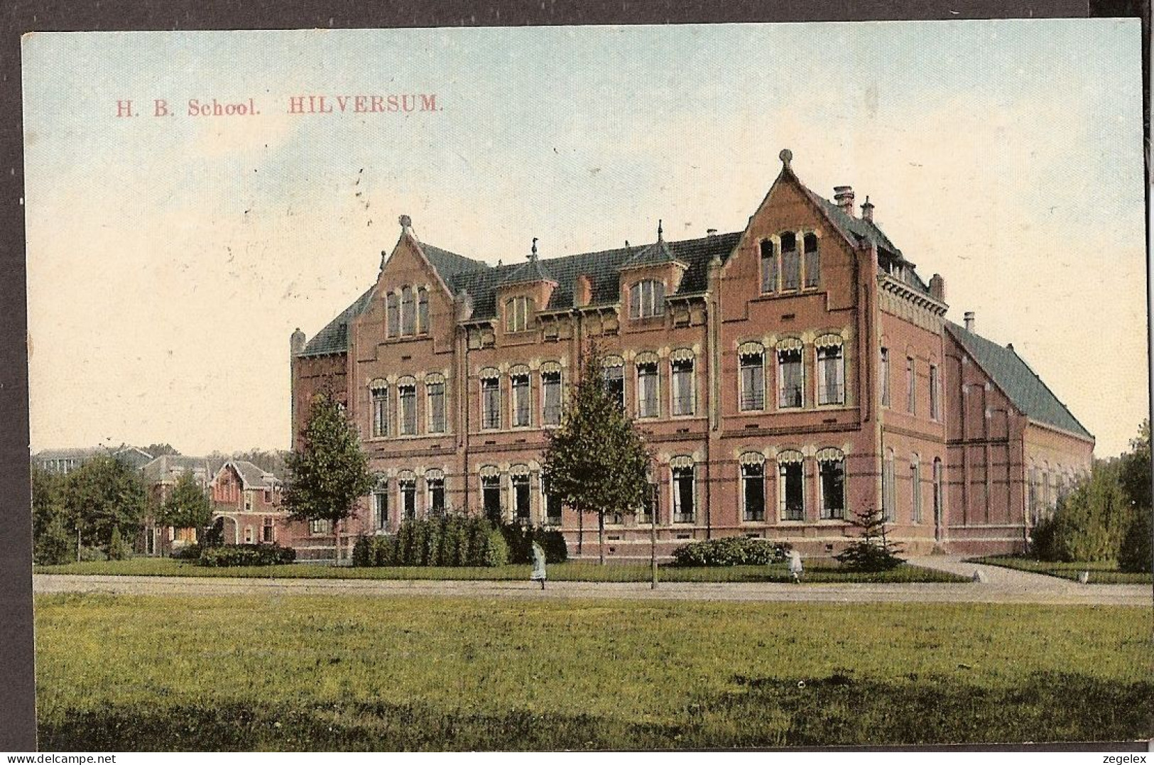 Hilversum 1920 - H.B. School - Hilversum
