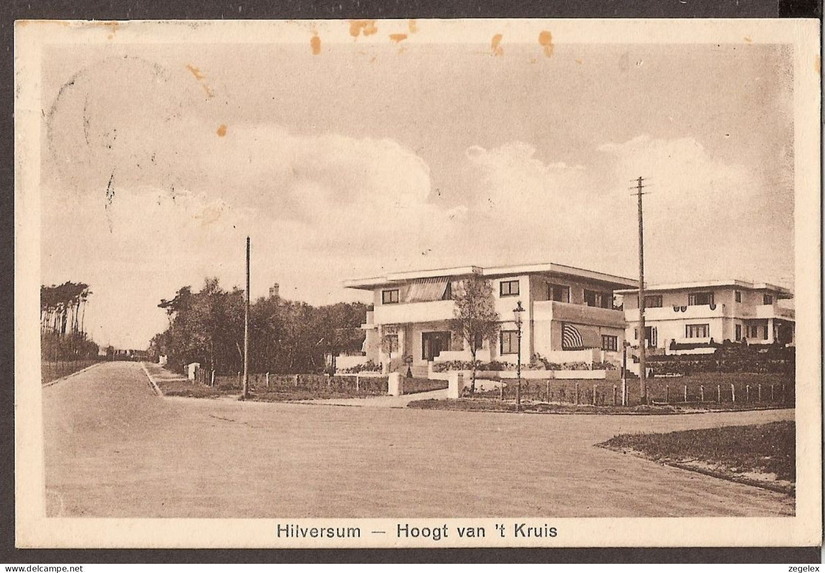Hilversum 1927 - Hoogt Van 't Kruis  - Hilversum